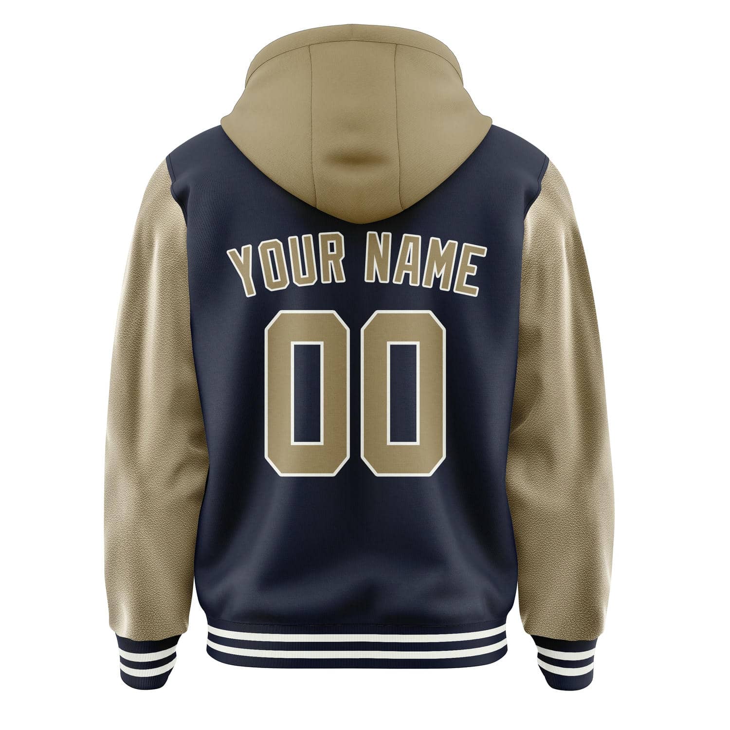 Custom Navy Light Khaki Jacket