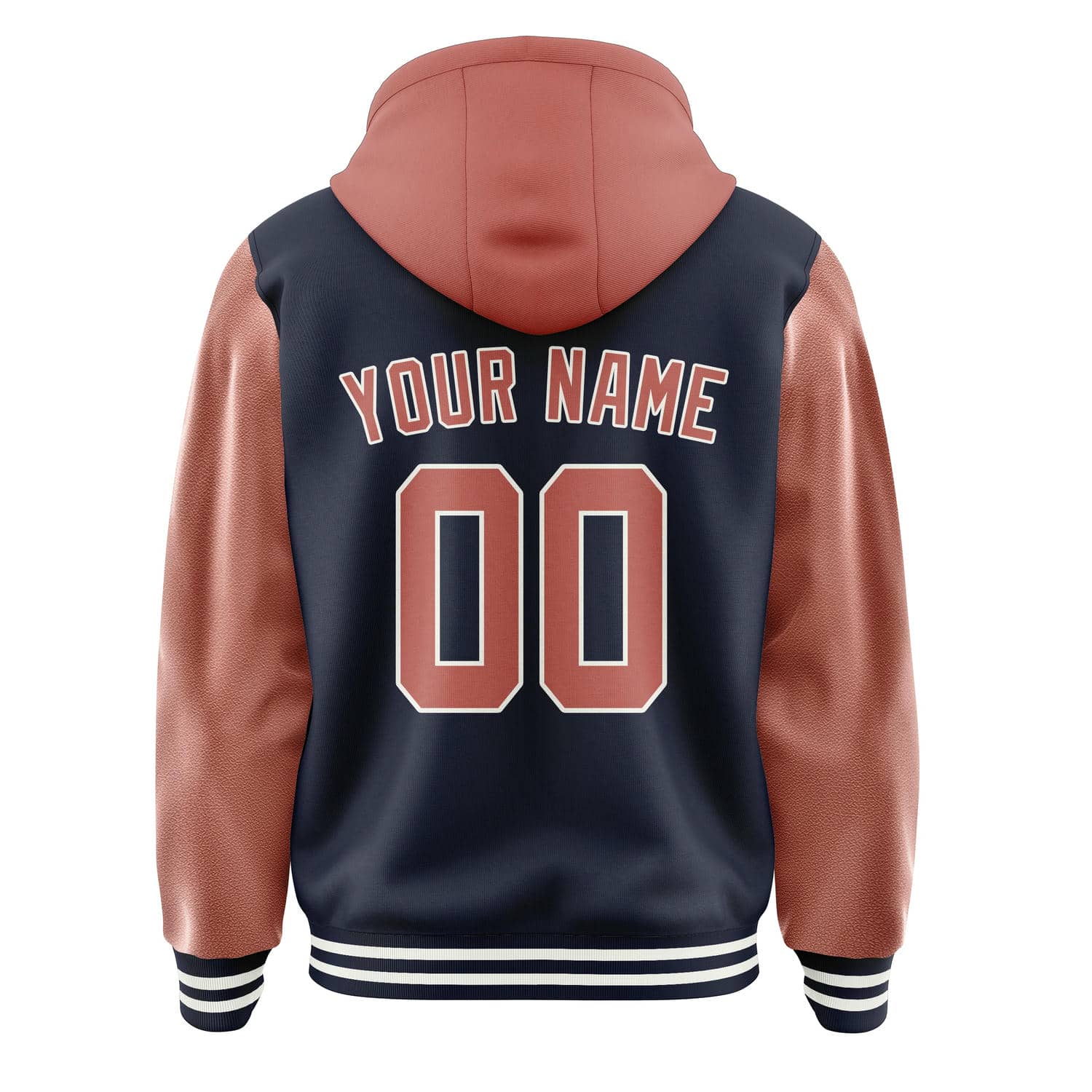 Custom Navy Copper Rose Jacket