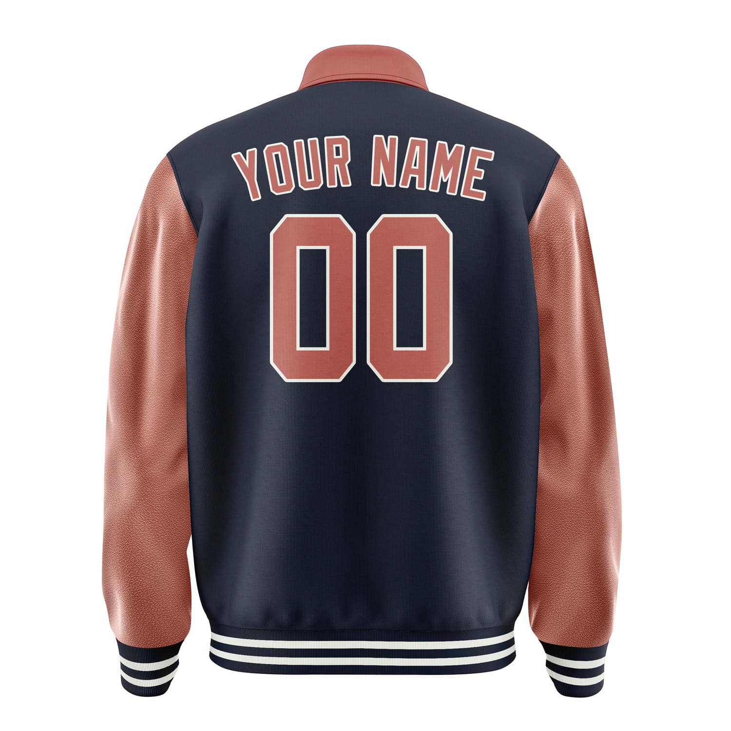 Custom Navy Copper Rose Jacket