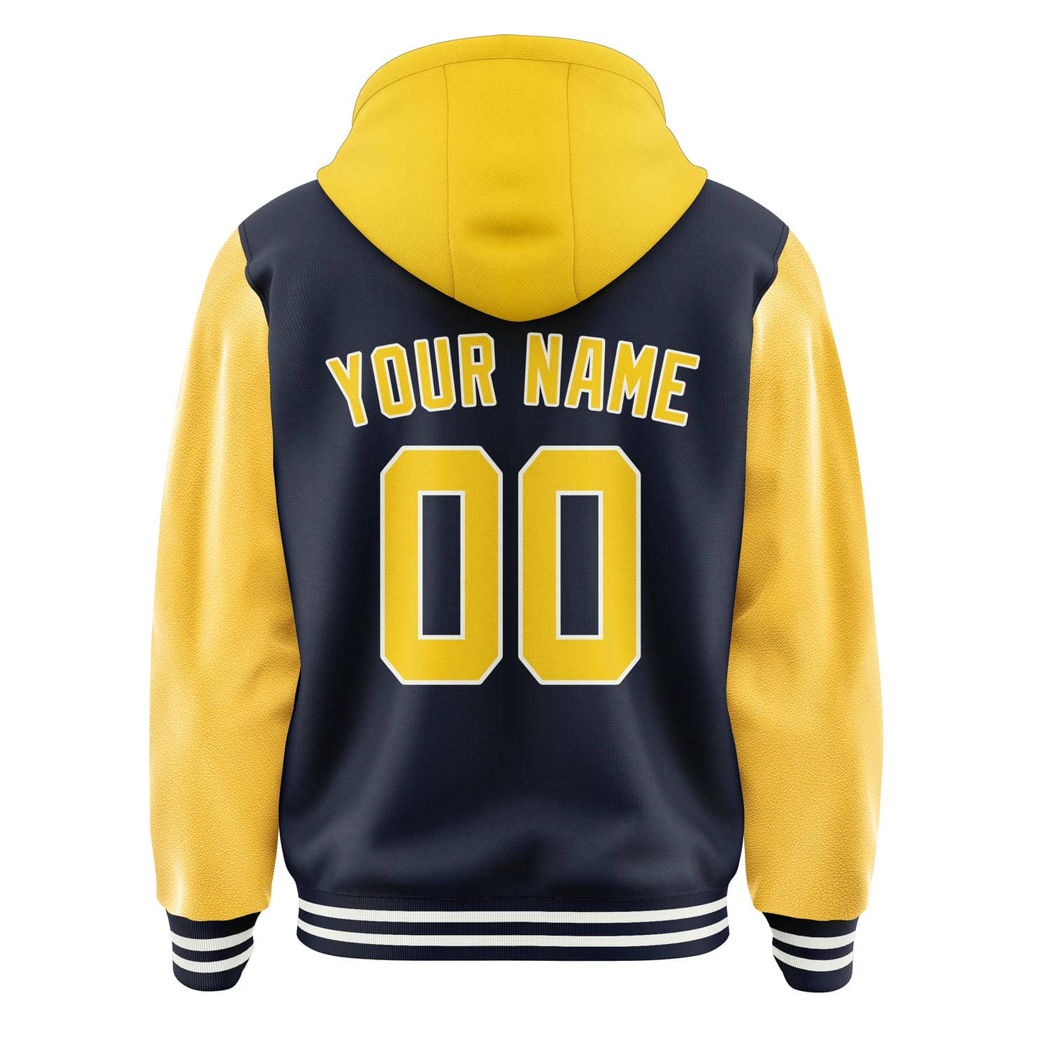 Custom Navy Gold Jacket