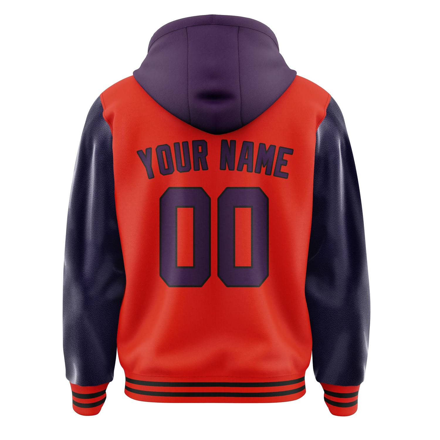 Custom Orange Red Purple Jacket