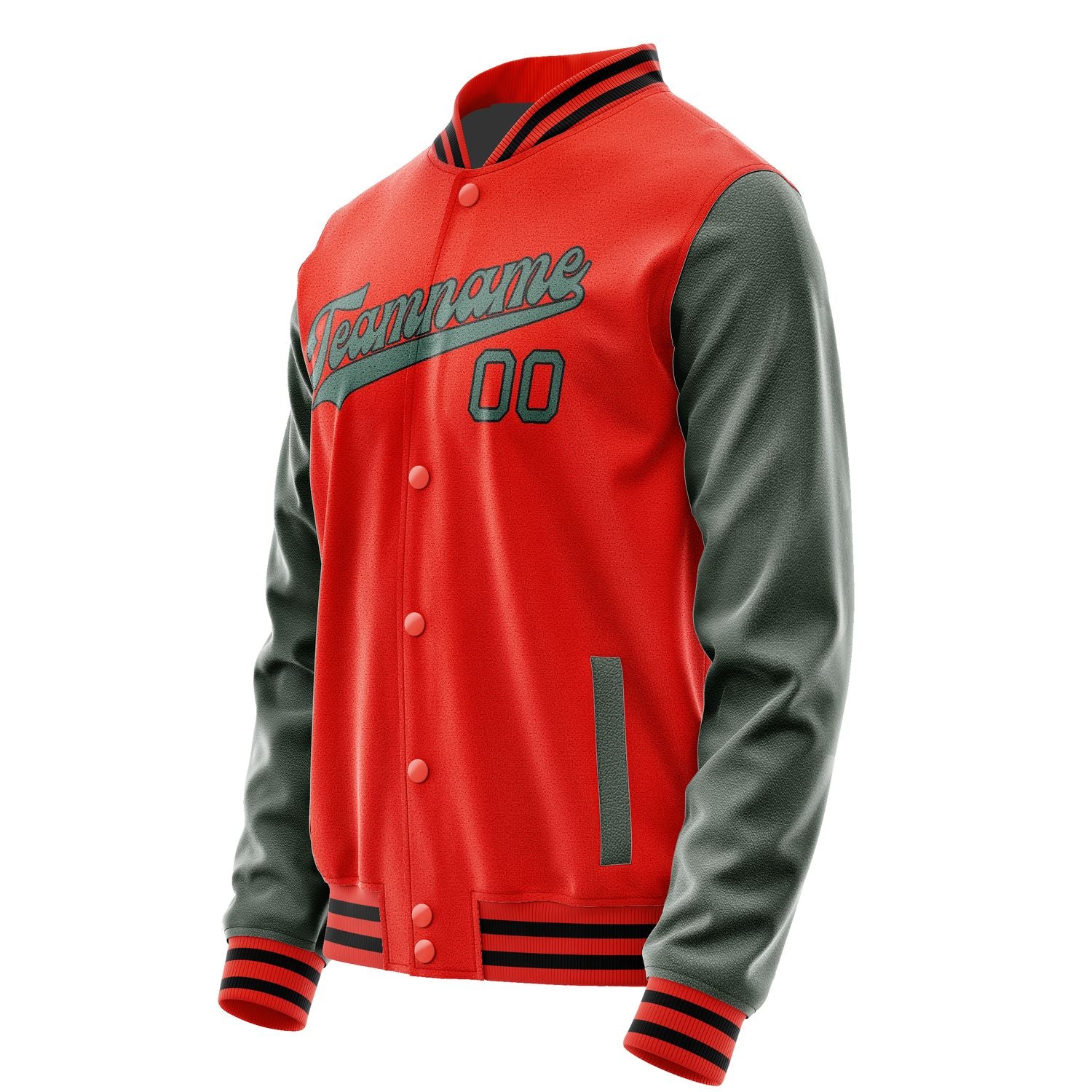 Custom Orange Red Blue Green Jacket JA1212271217B31727