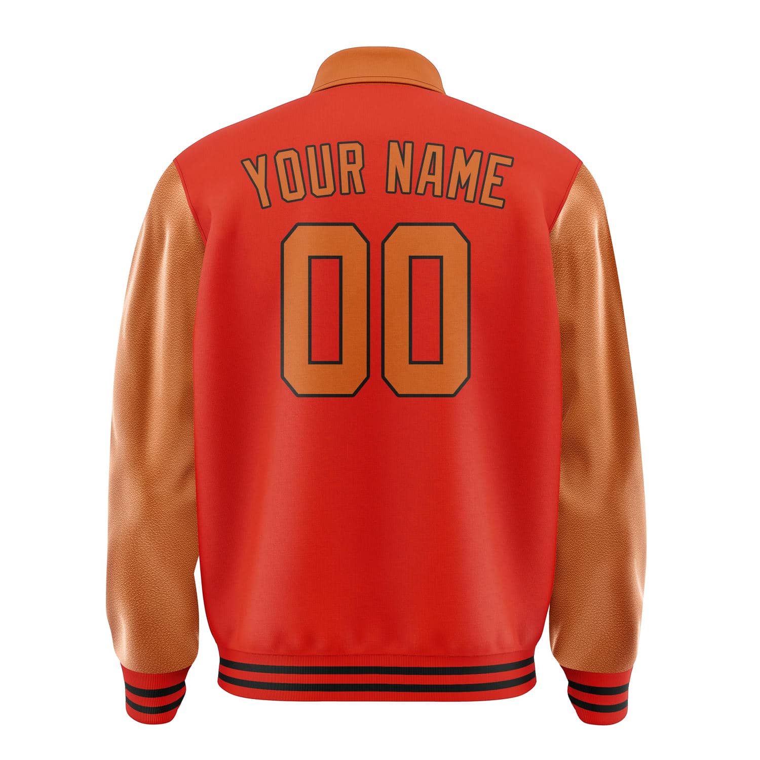 Custom Orange Red Orange Jacket