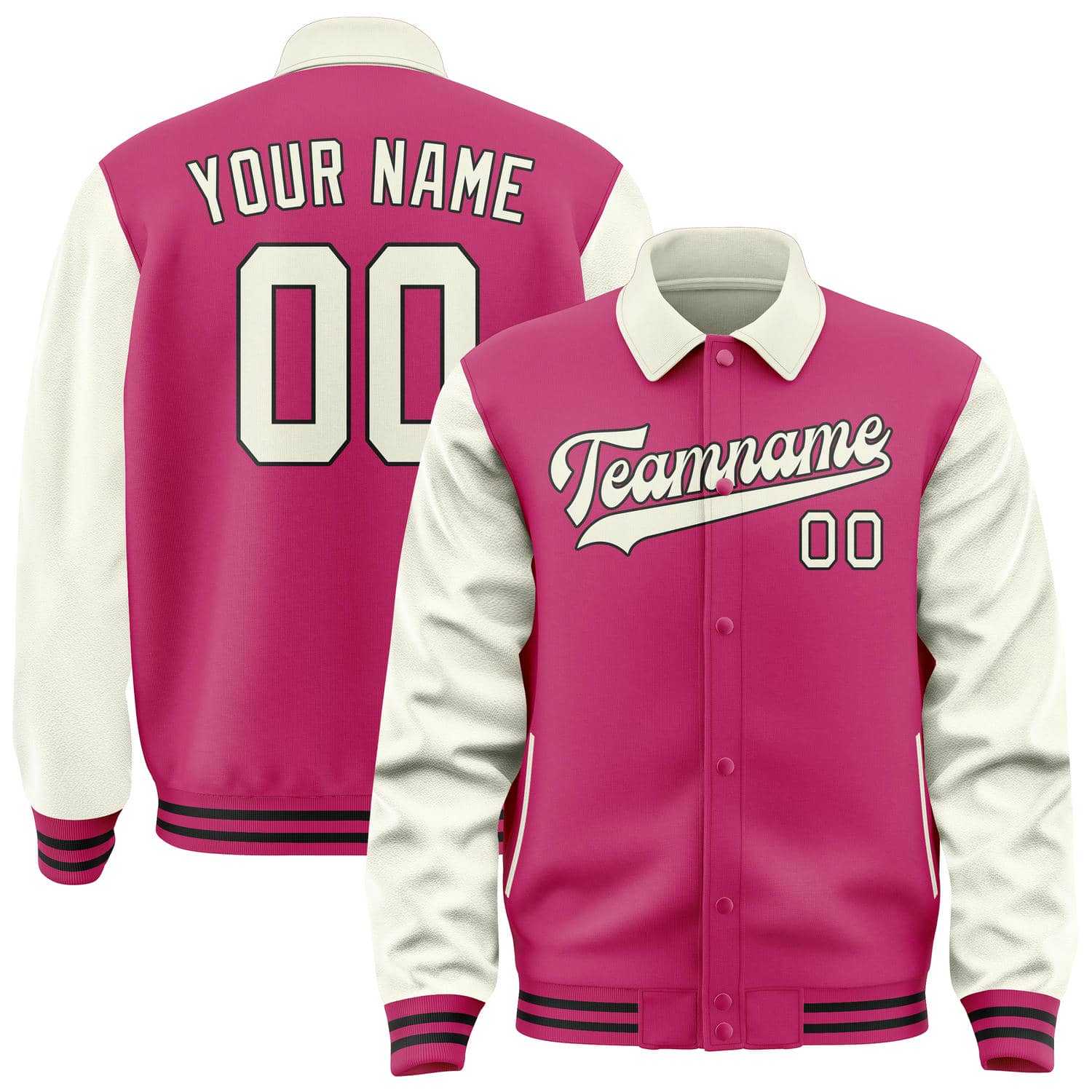 Custom Pink Cream Jacket