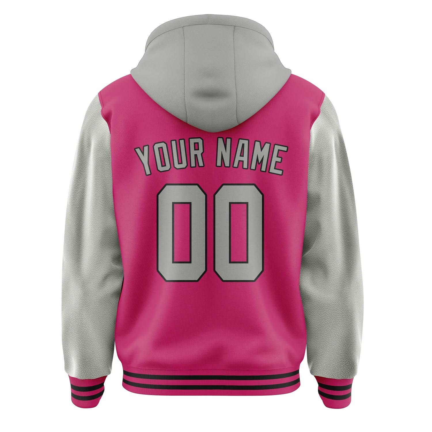 Custom Pink Gray Jacket