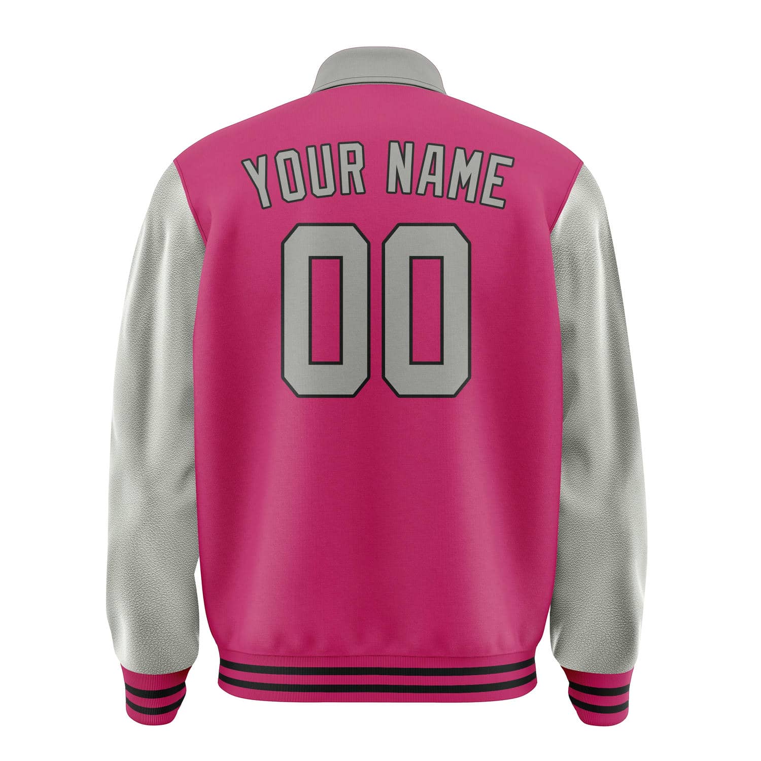 Custom Pink Gray Jacket