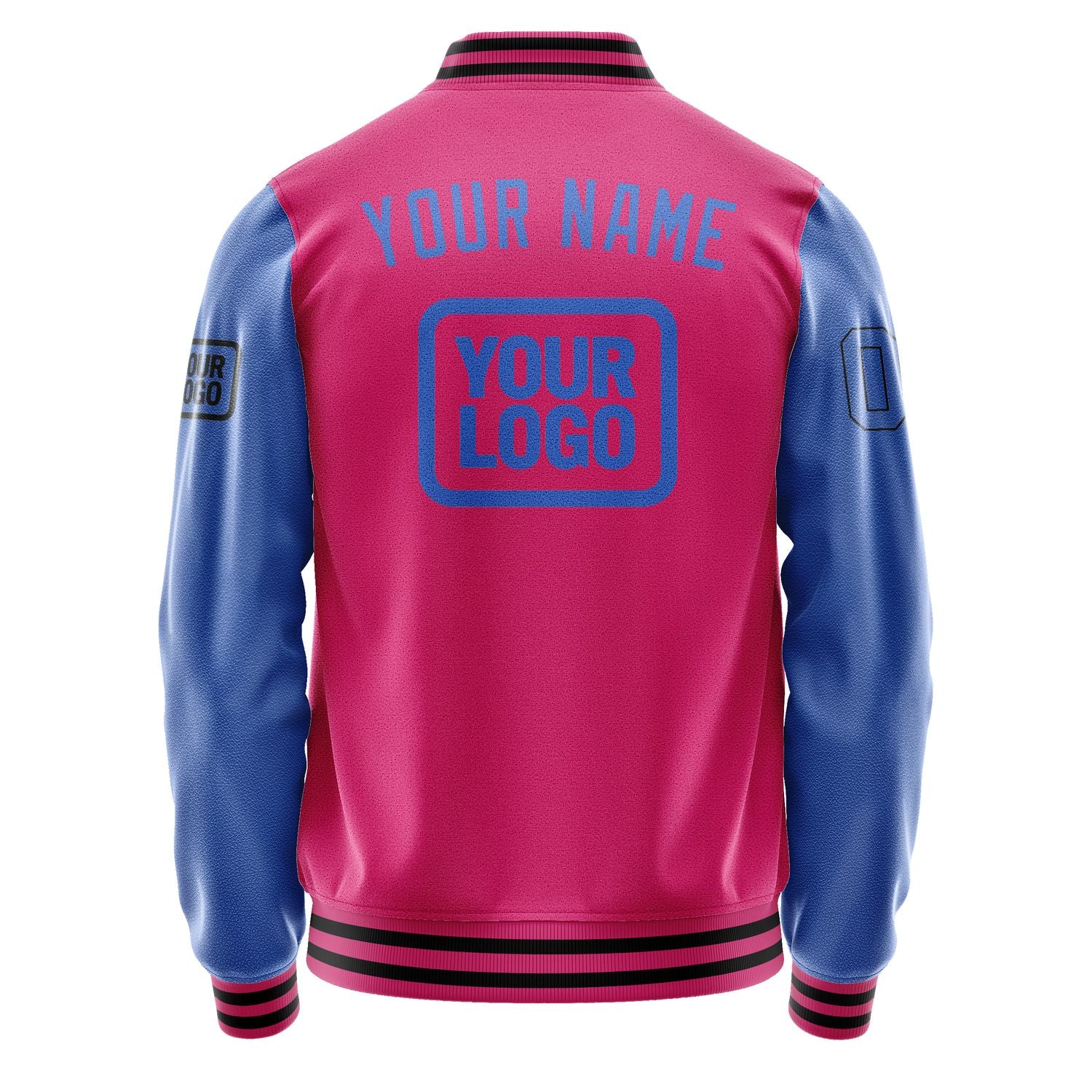 Custom Pink Sky Blue Jacket JA131309131717090917
