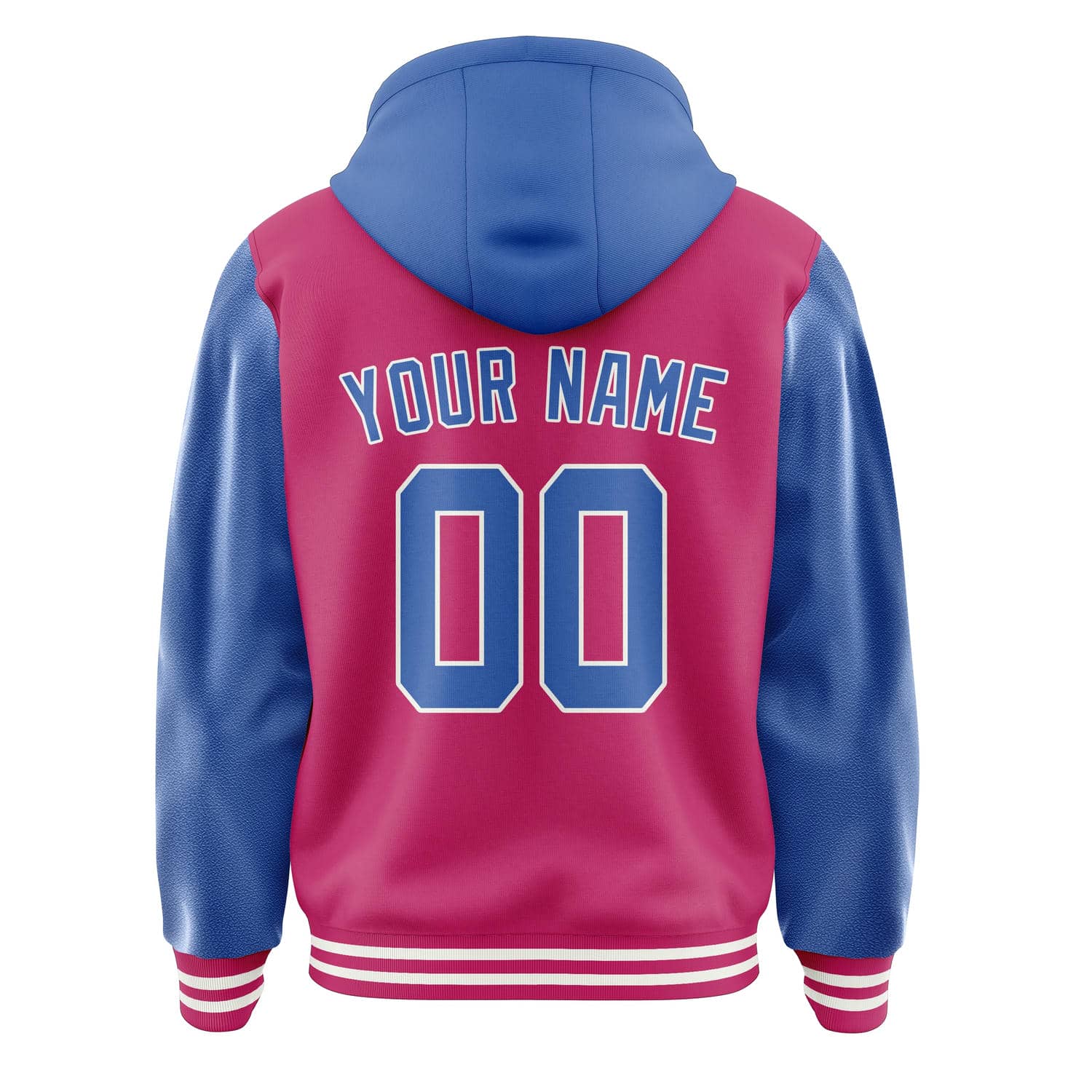 Custom Pink Sky Blue Jacket