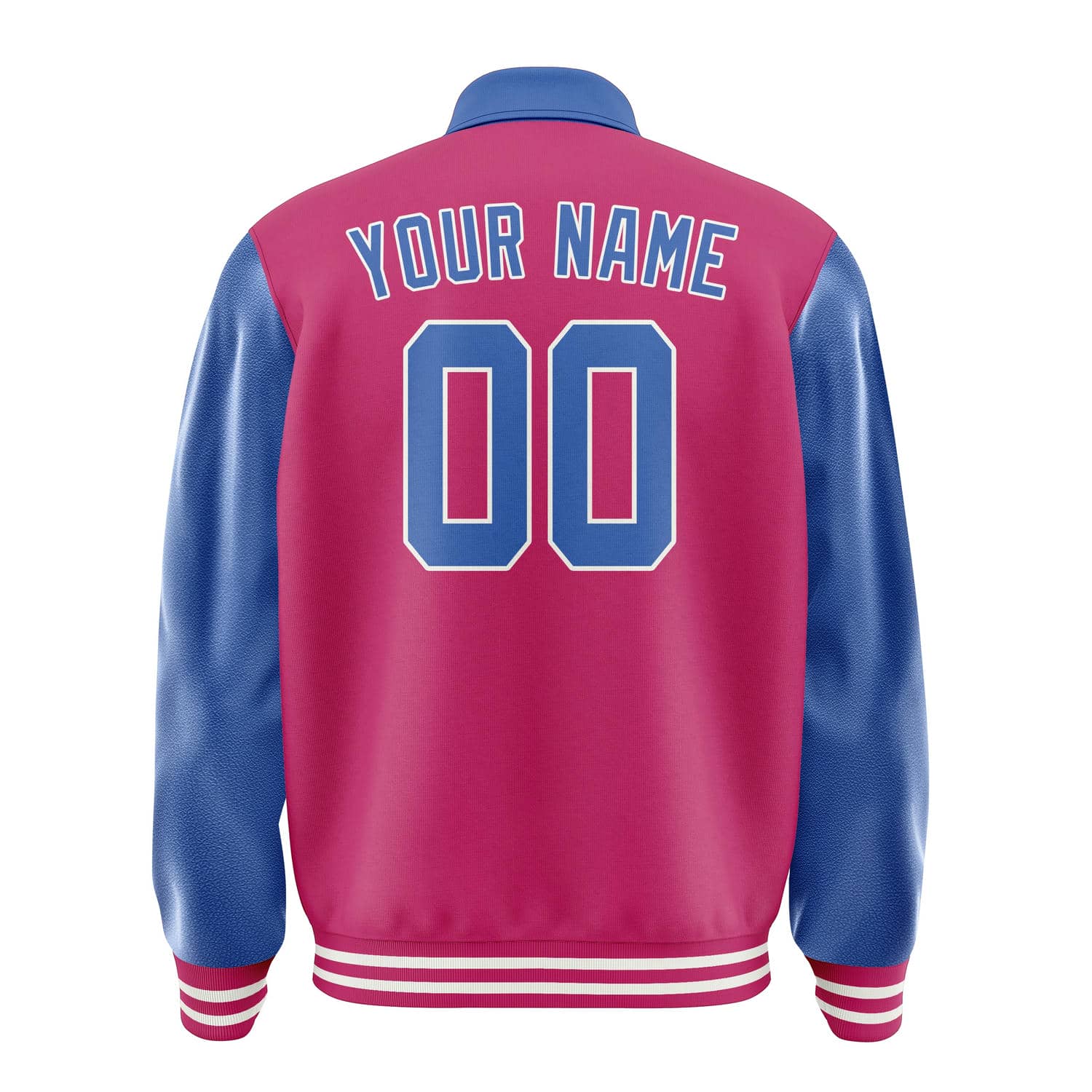 Custom Pink Sky Blue Jacket