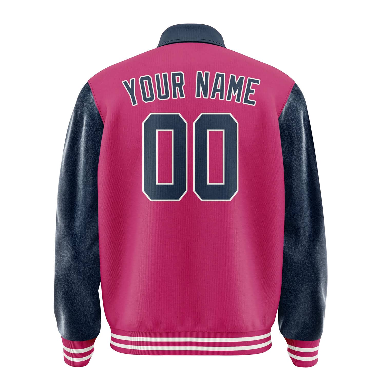 Custom Pink Blue Jacket