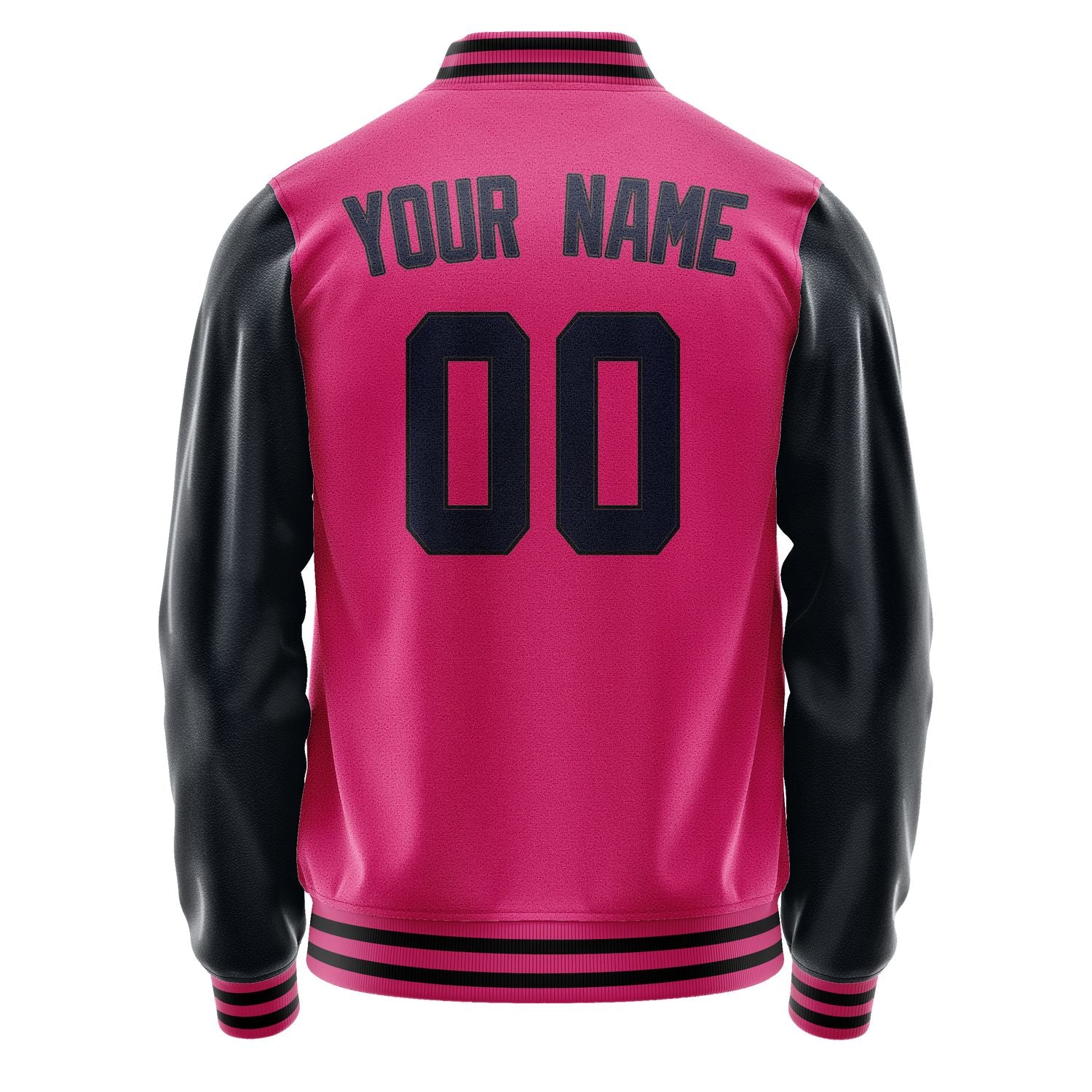 Custom Pink Navy Jacket JA1313111317B31711