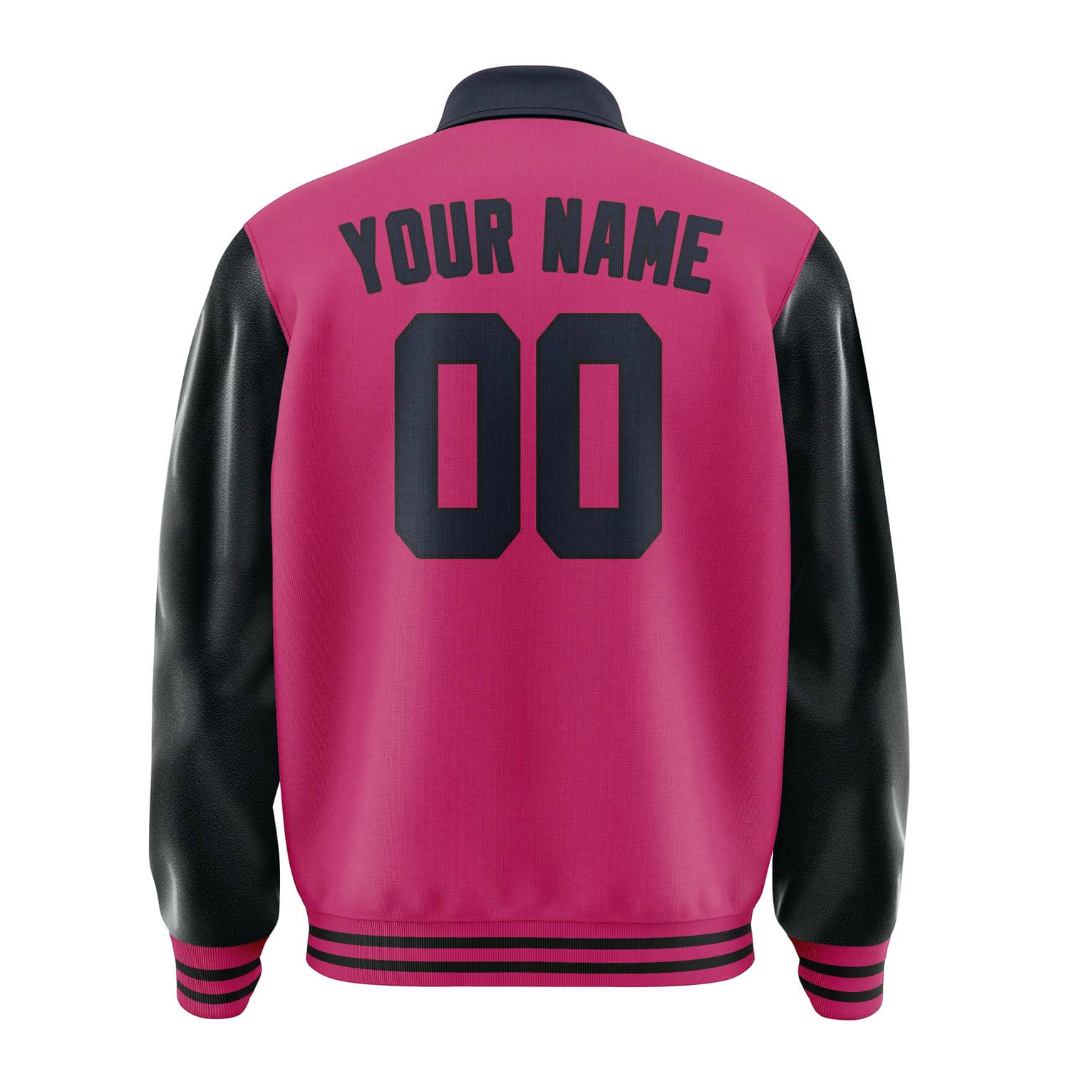 Custom Pink Navy Jacket