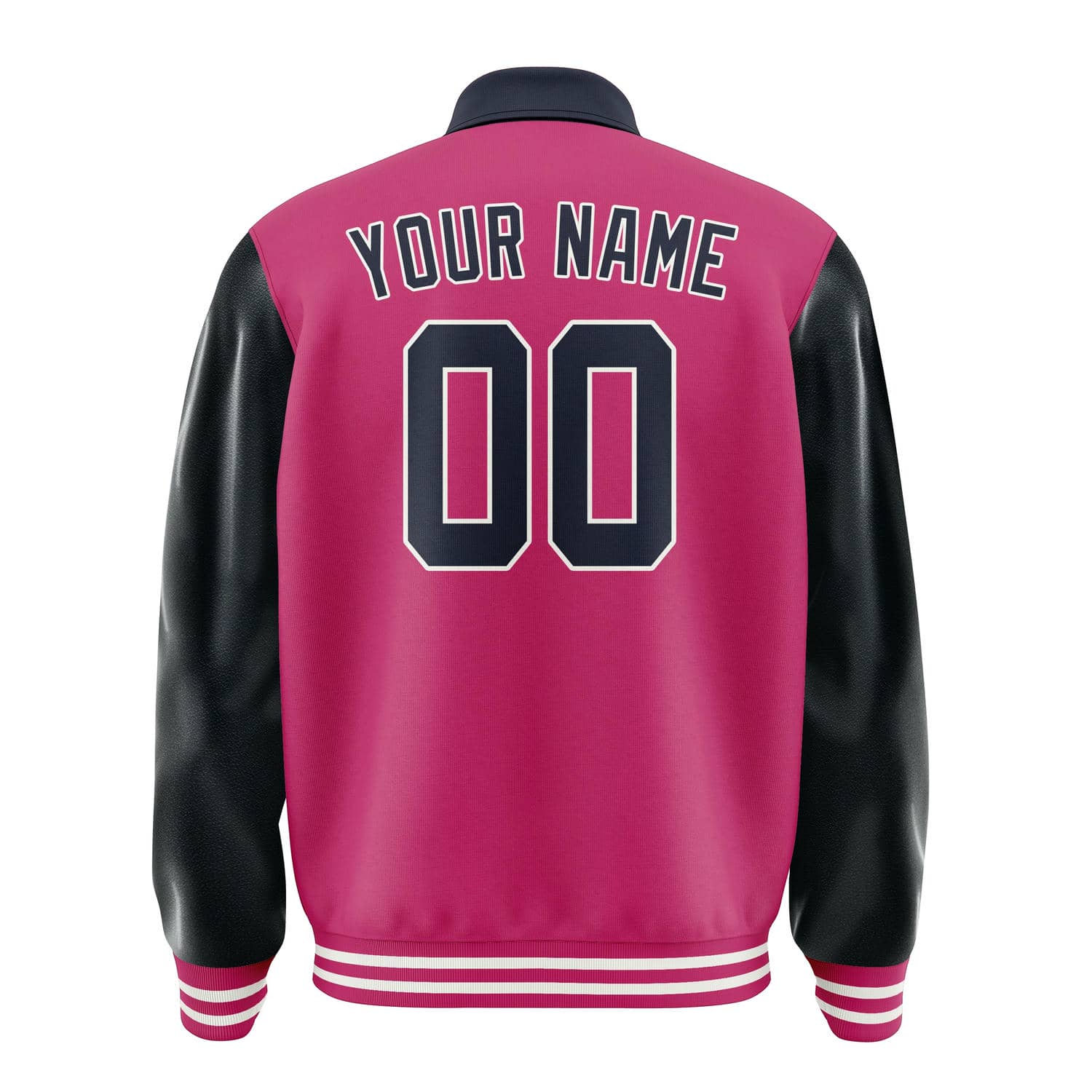 Custom Pink Navy Jacket