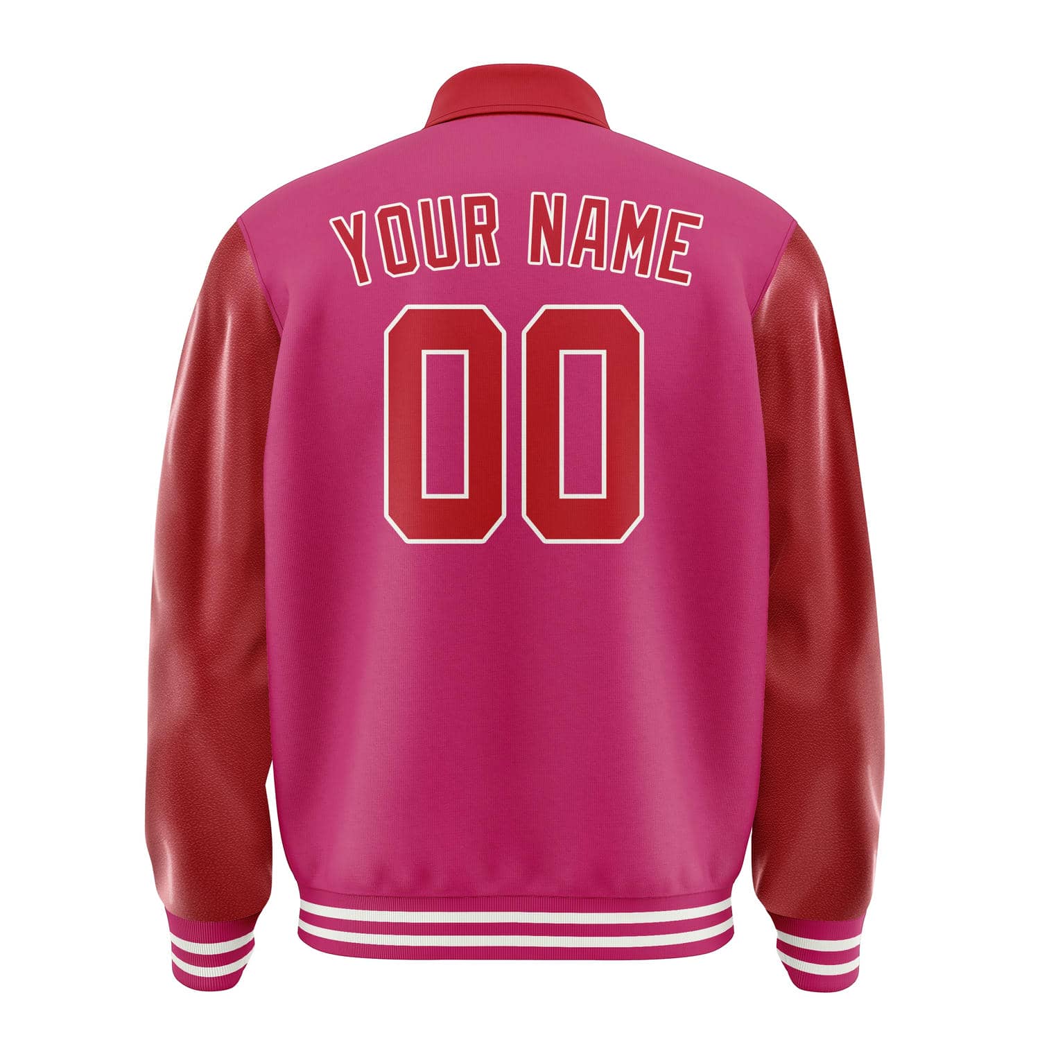 Custom Pink Red Jacket