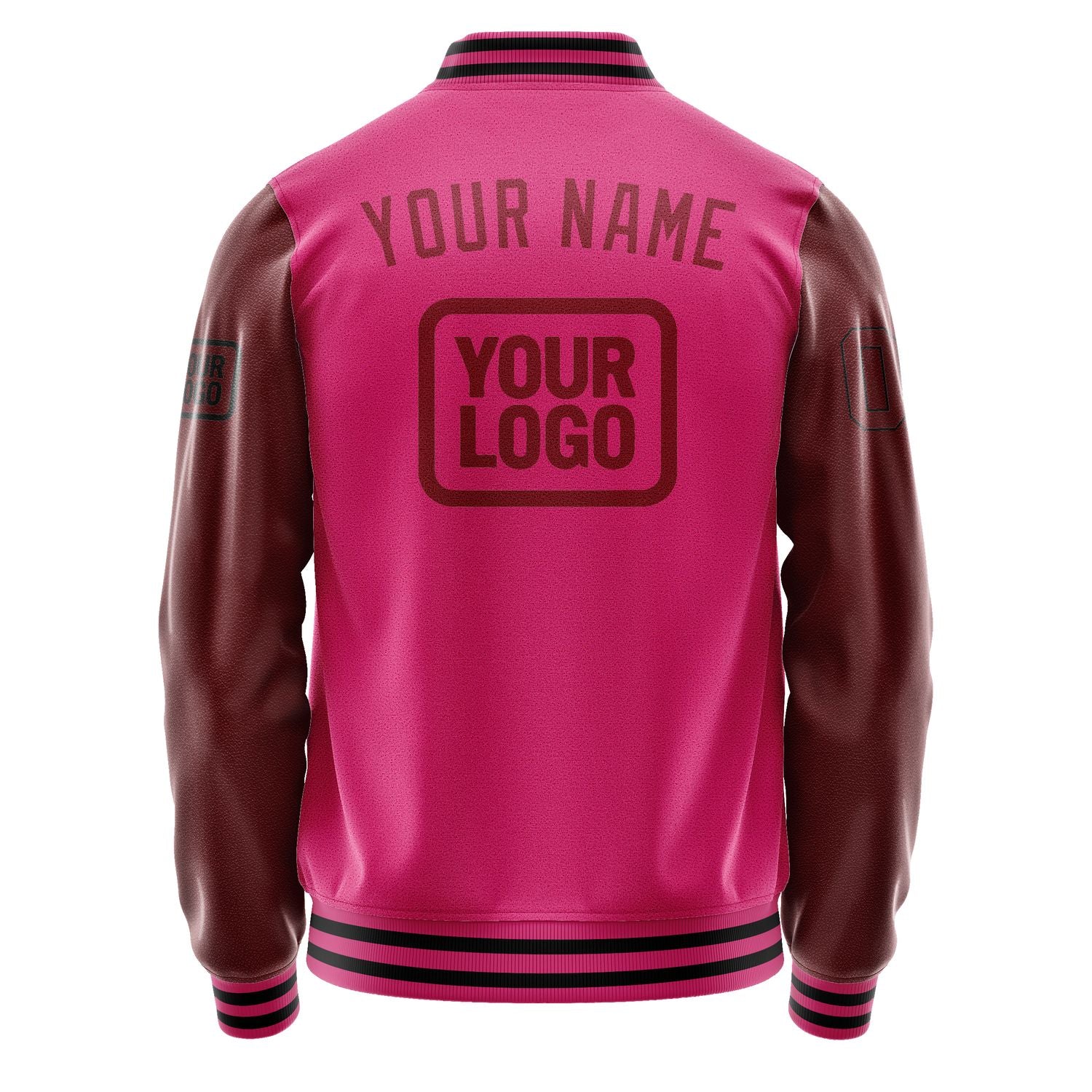 Custom Pink Crimson Red Jacket JA131315131717151517