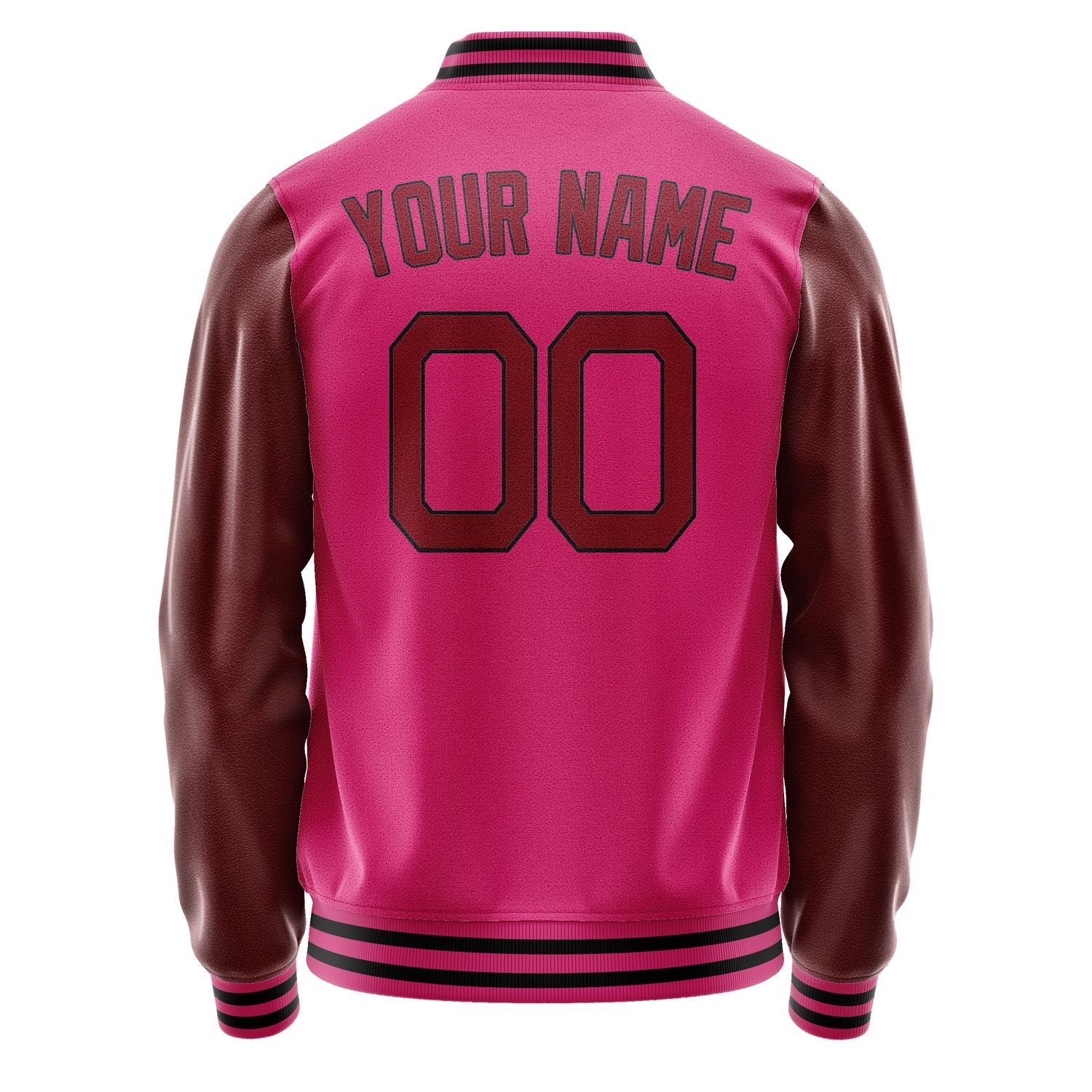 Custom Pink Crimson Red Jacket JA1313151317B21715