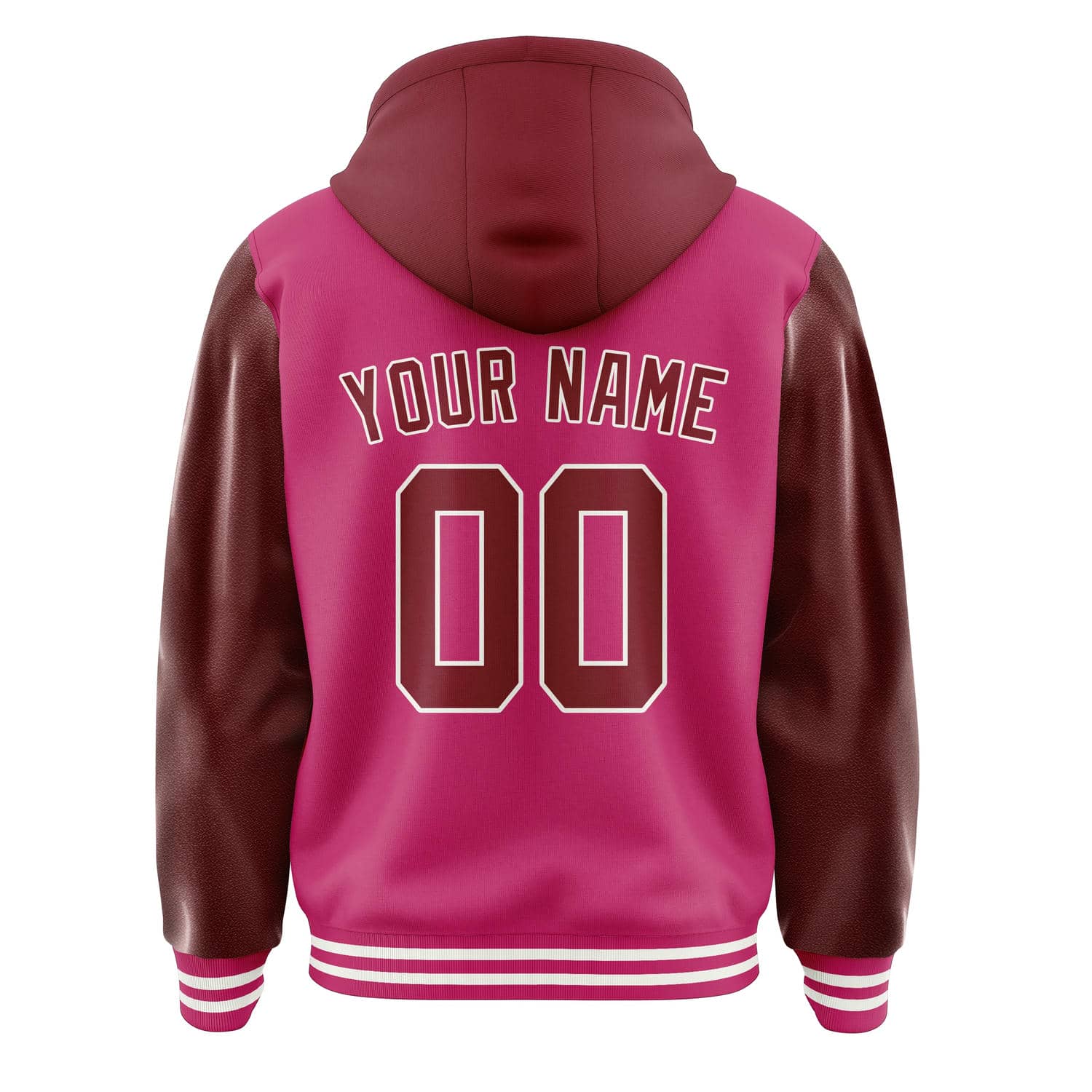 Custom Pink Crimson Red Jacket