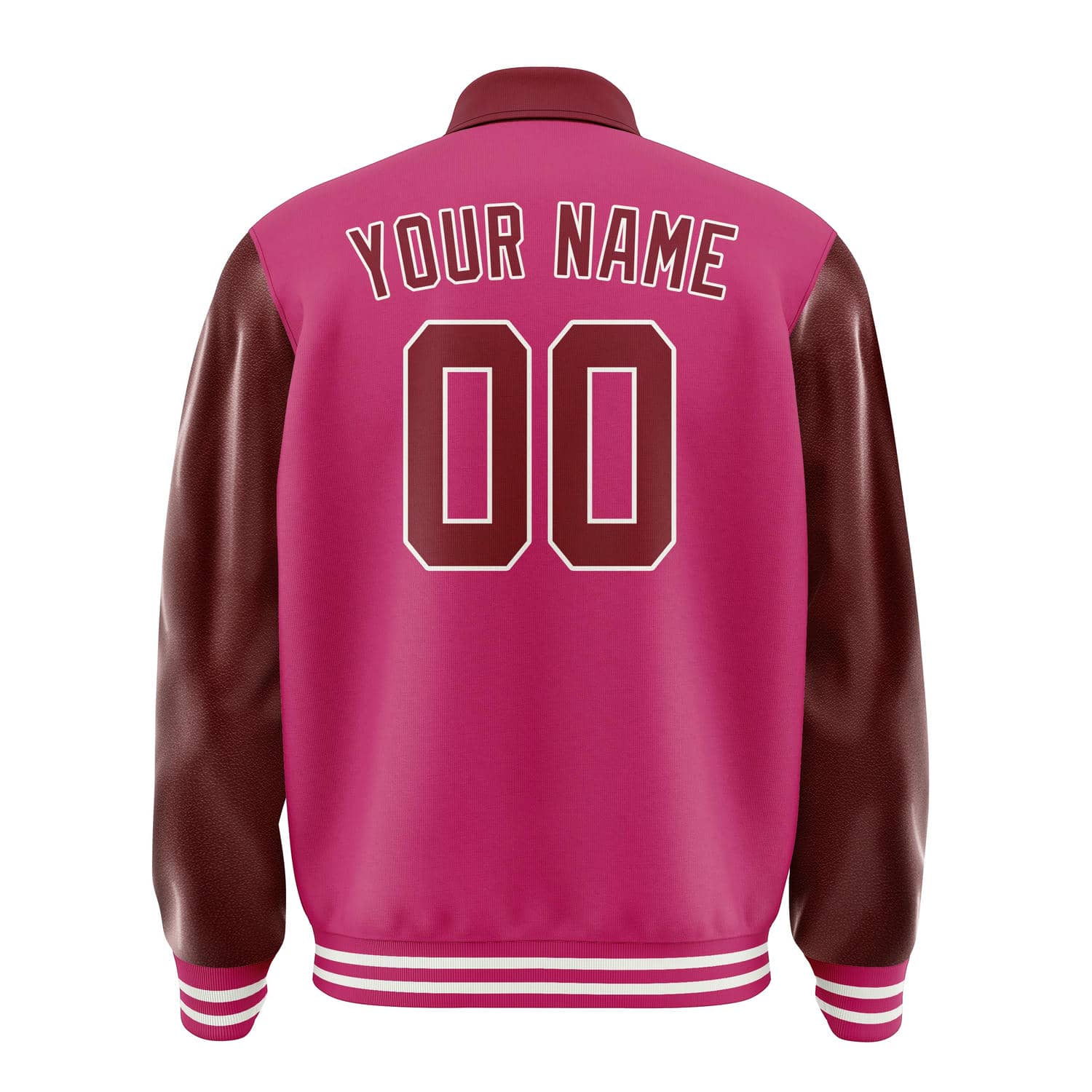 Custom Pink Crimson Red Jacket