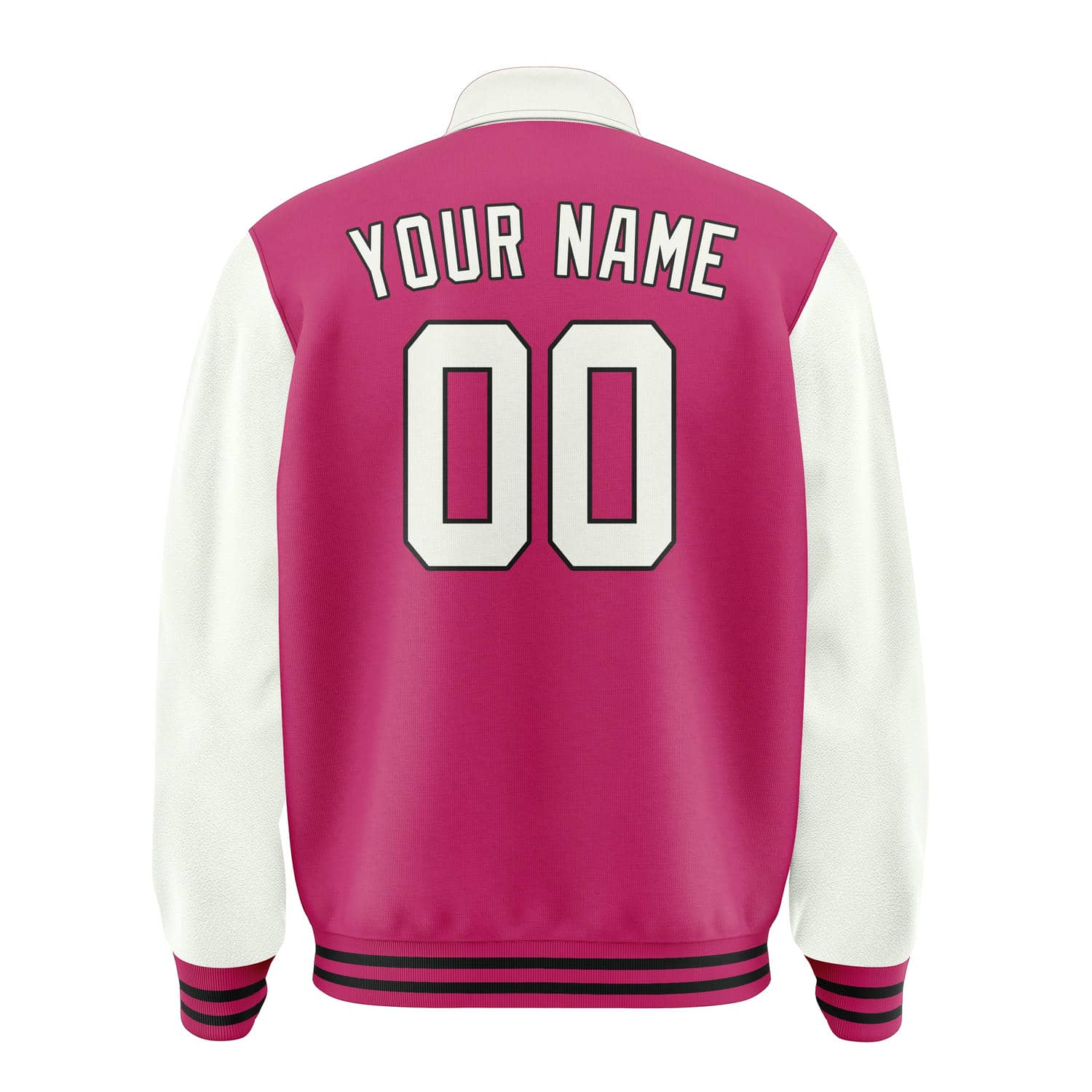 Custom Pink White Jacket