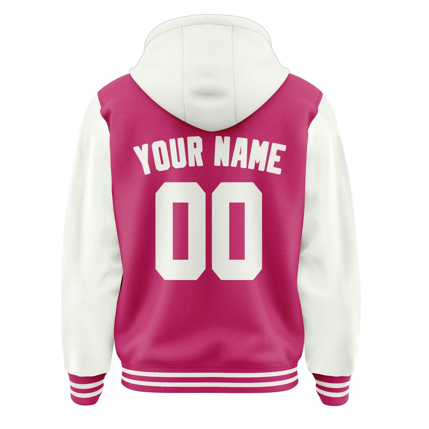Custom Pink White Jacket