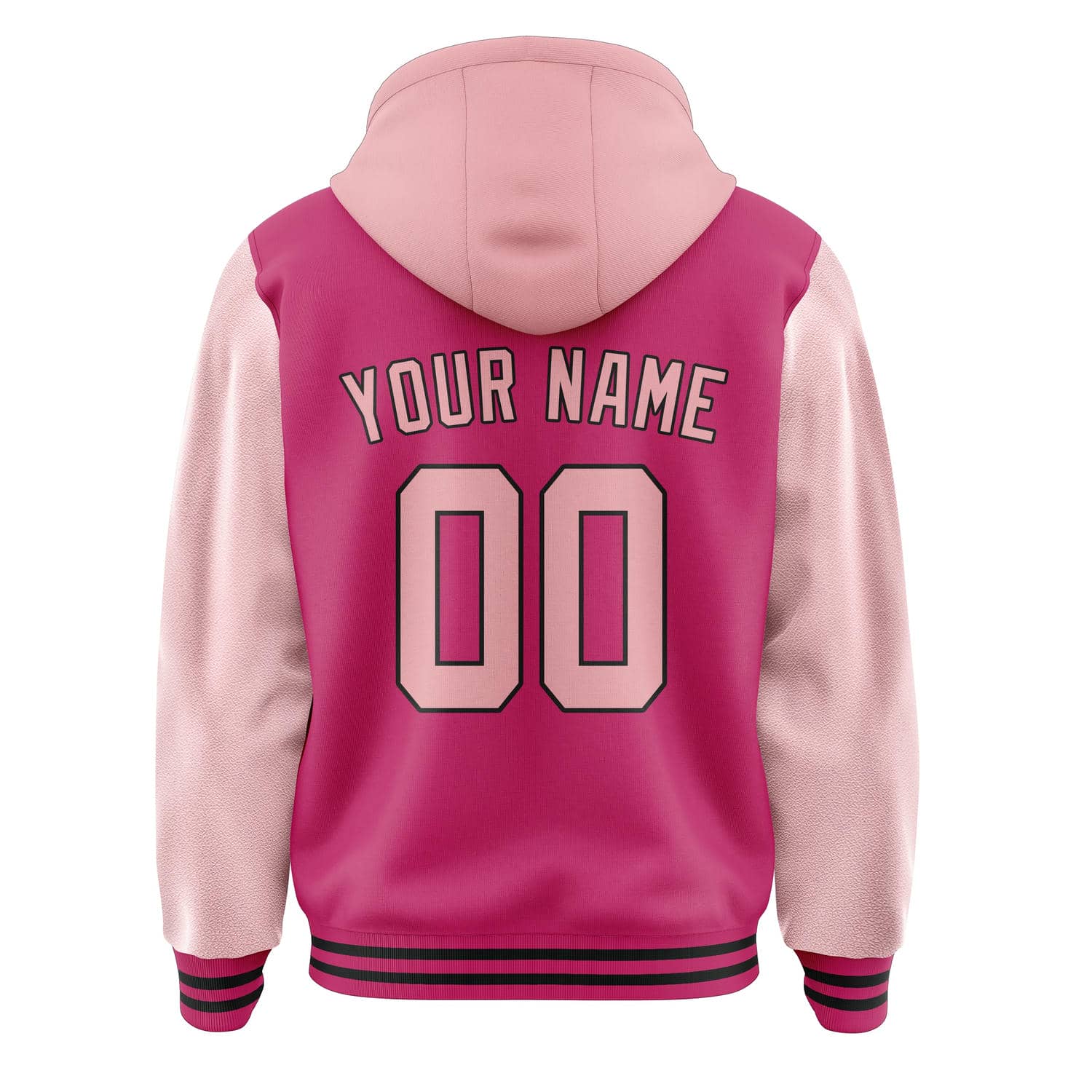 Custom Pink Light Pink Jacket