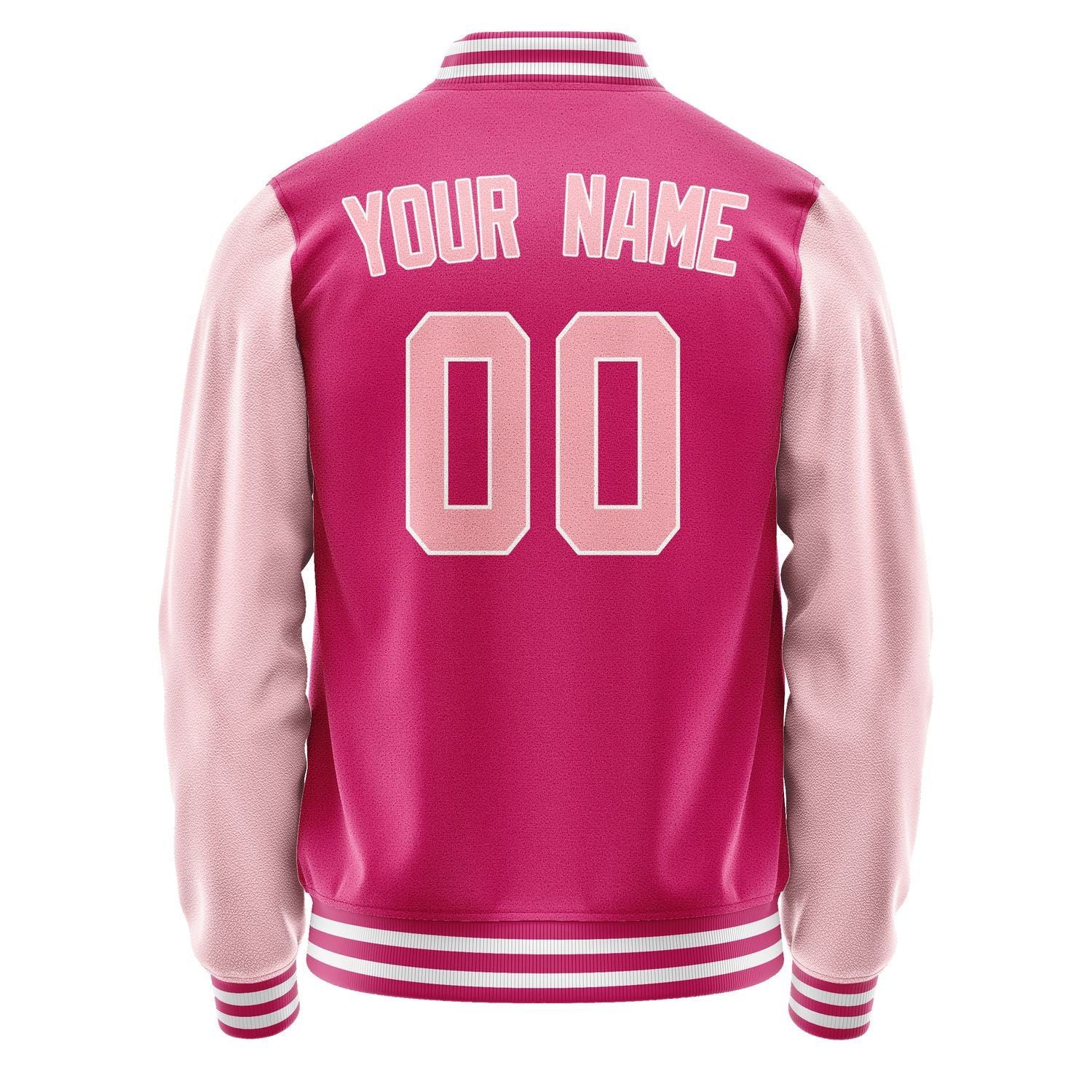 Custom Pink Light Pink Jacket JA1313211318B31821