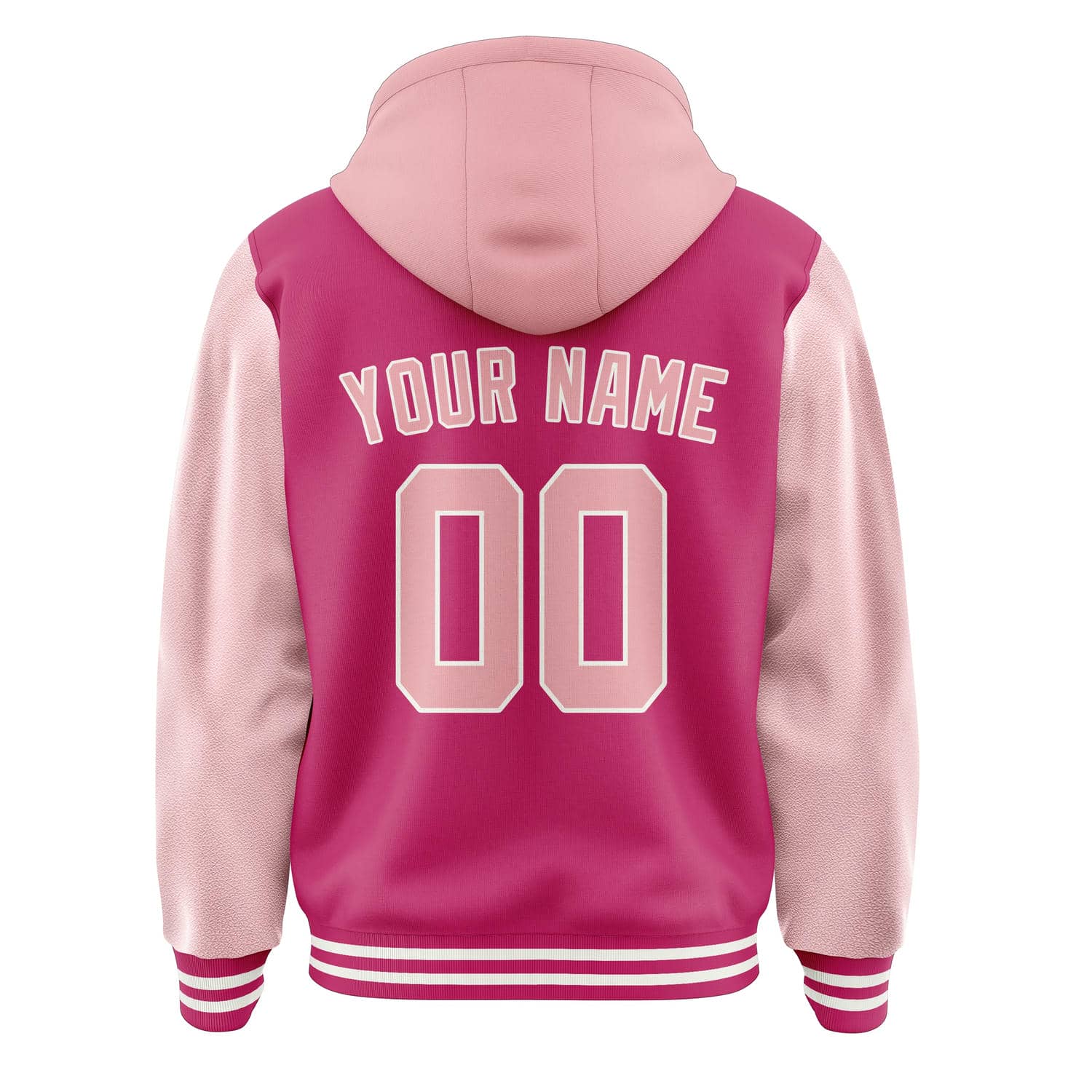 Custom Pink Light Pink Jacket