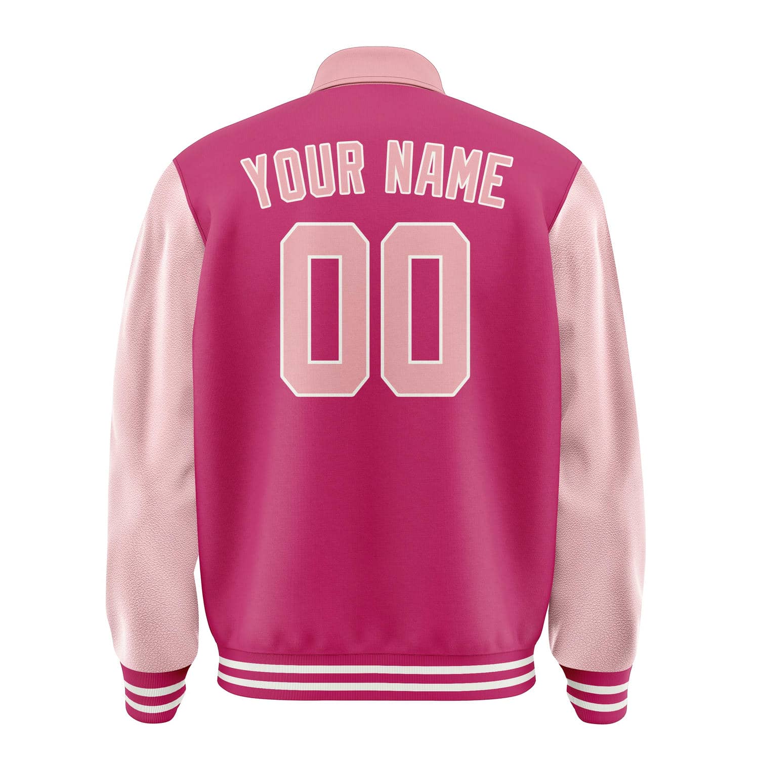 Custom Pink Light Pink Jacket
