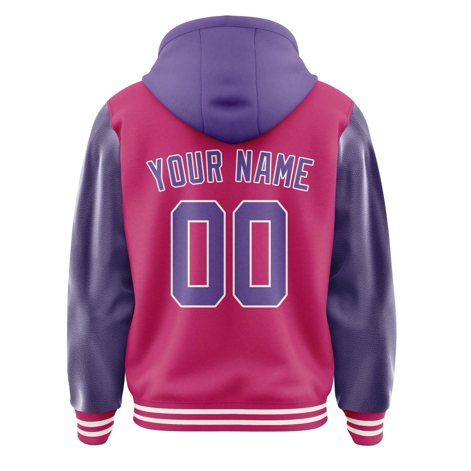 Custom Pink Light Purple Jacket