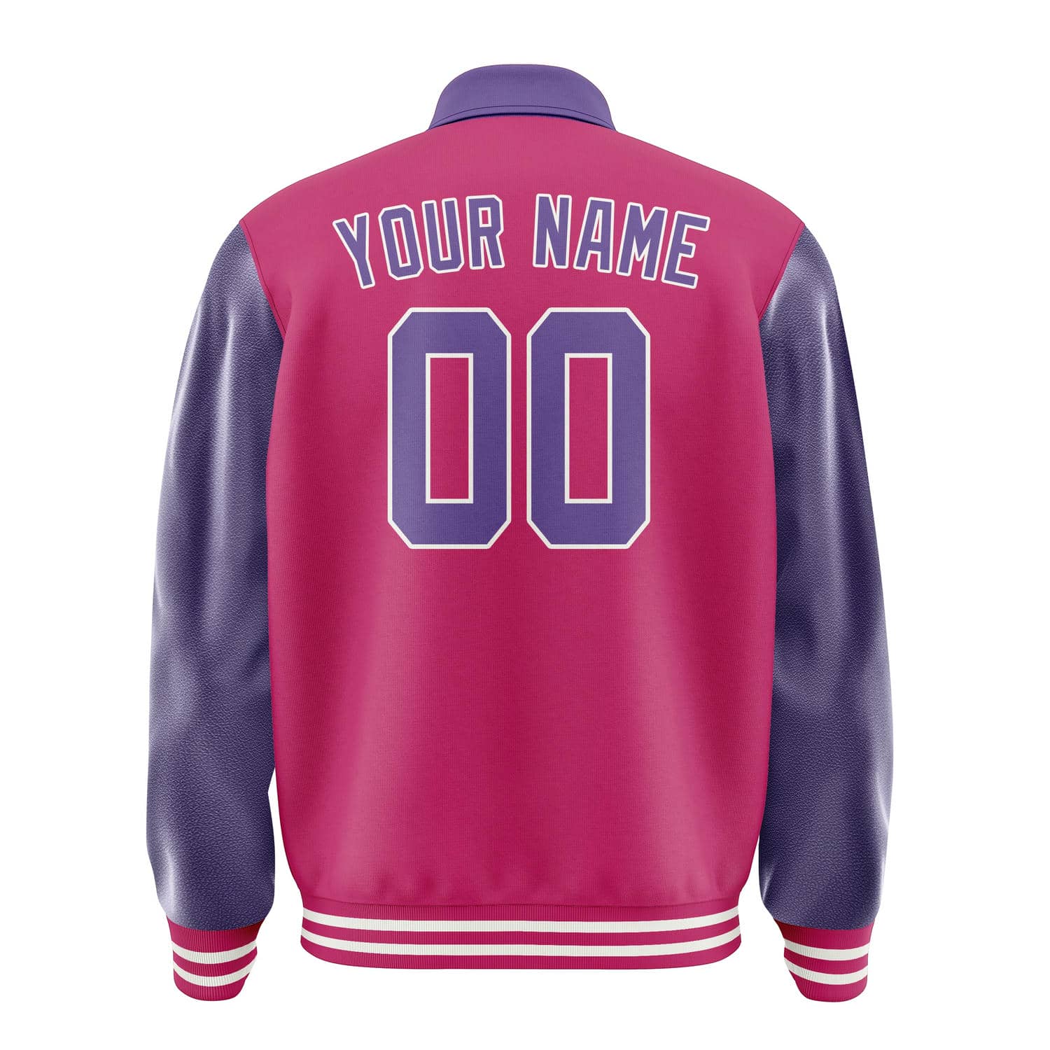 Custom Pink Light Purple Jacket