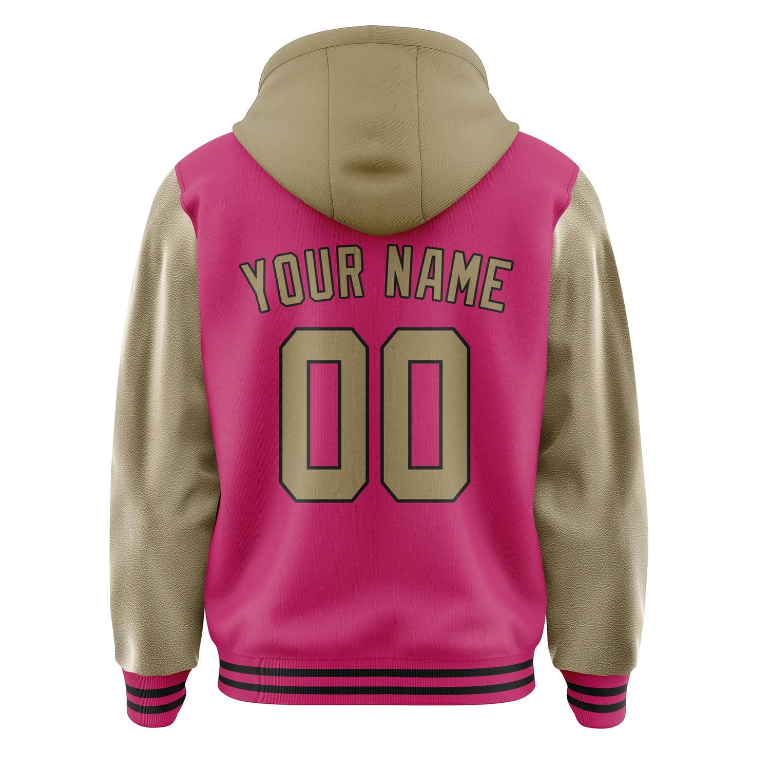 Custom Pink Light Khaki Jacket