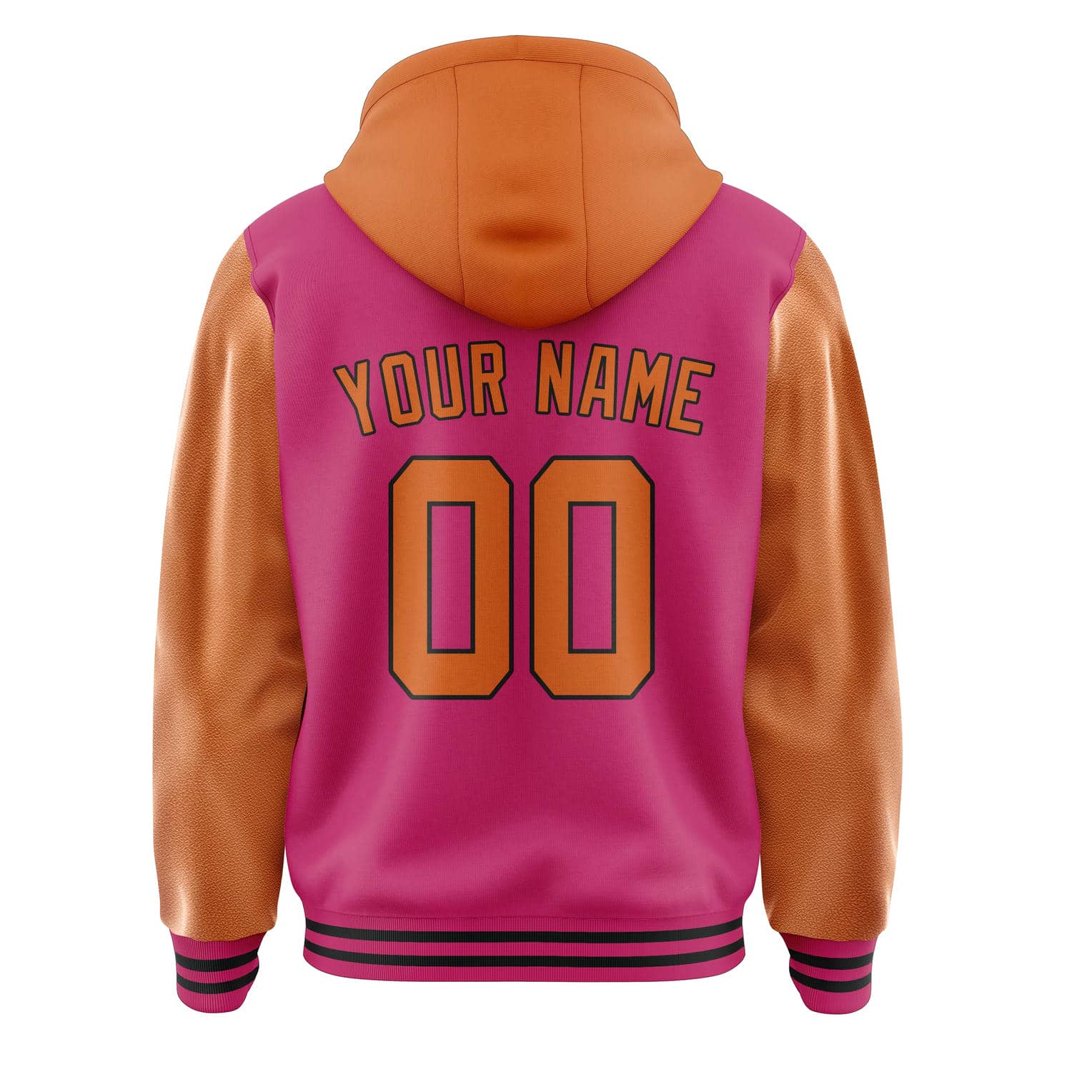 Custom Pink Orange Jacket