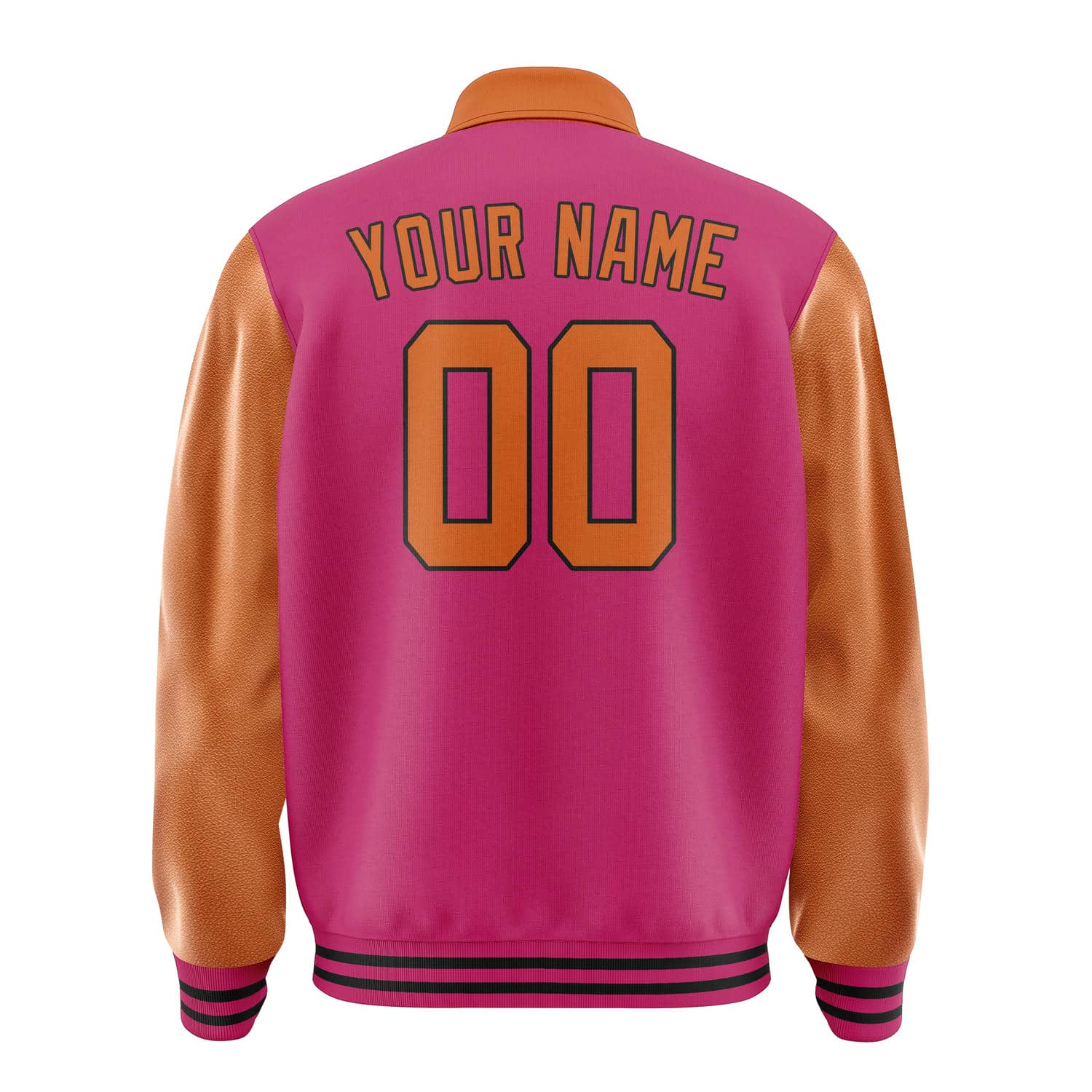 Custom Pink Orange Jacket