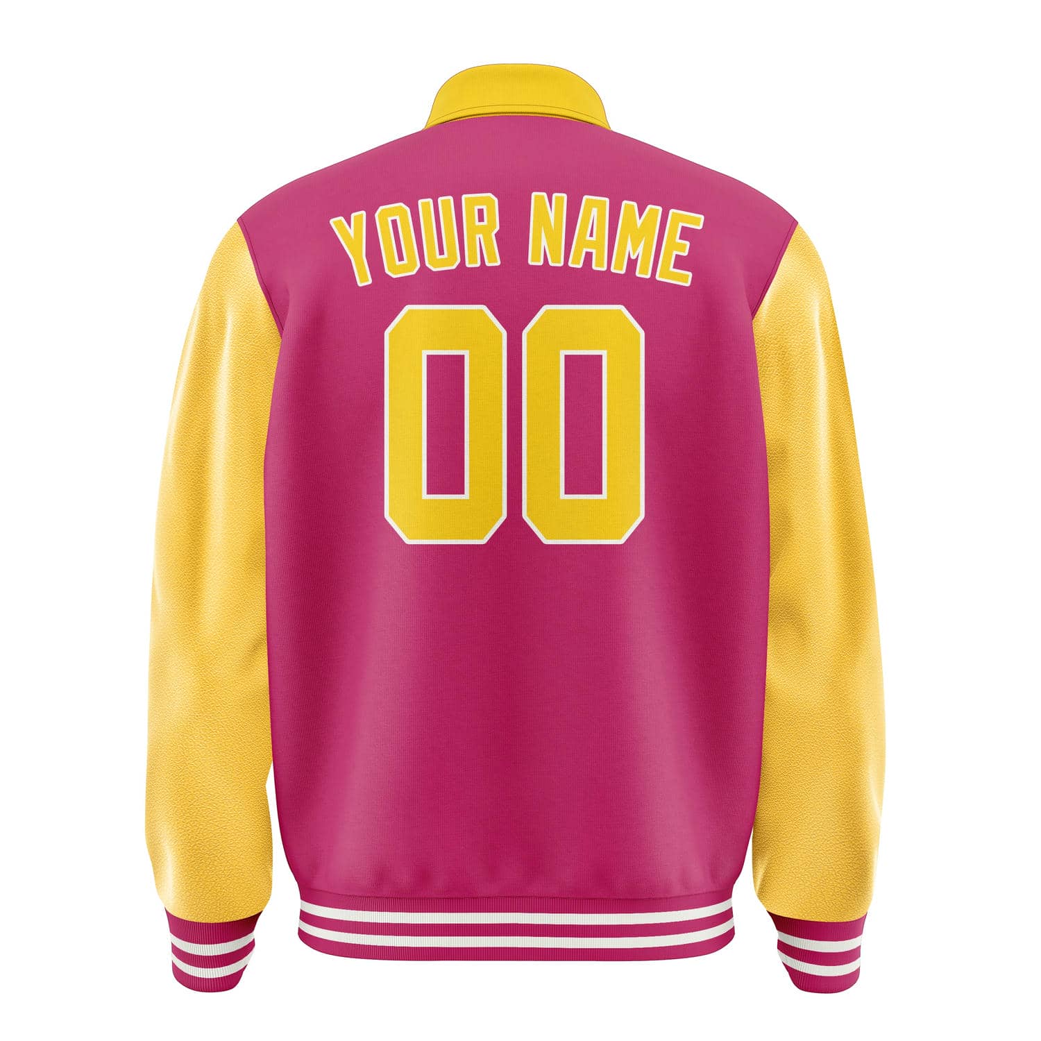 Custom Pink Gold Jacket