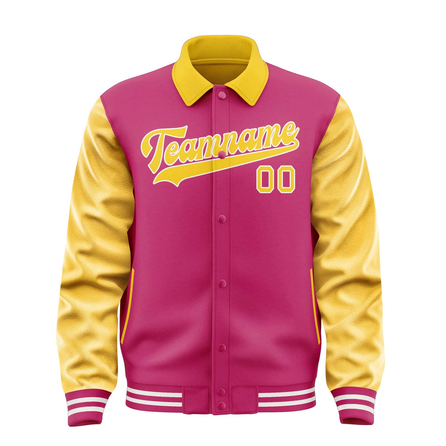 Custom Pink Gold Jacket