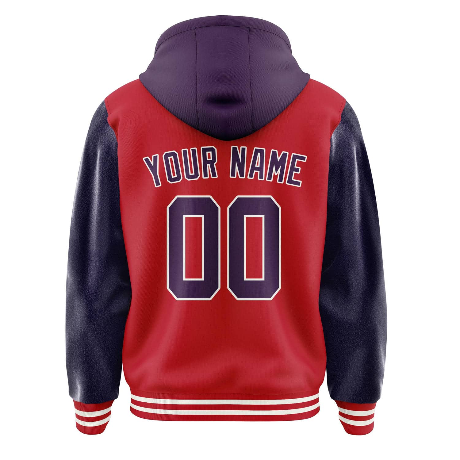 Custom Red Purple Jacket