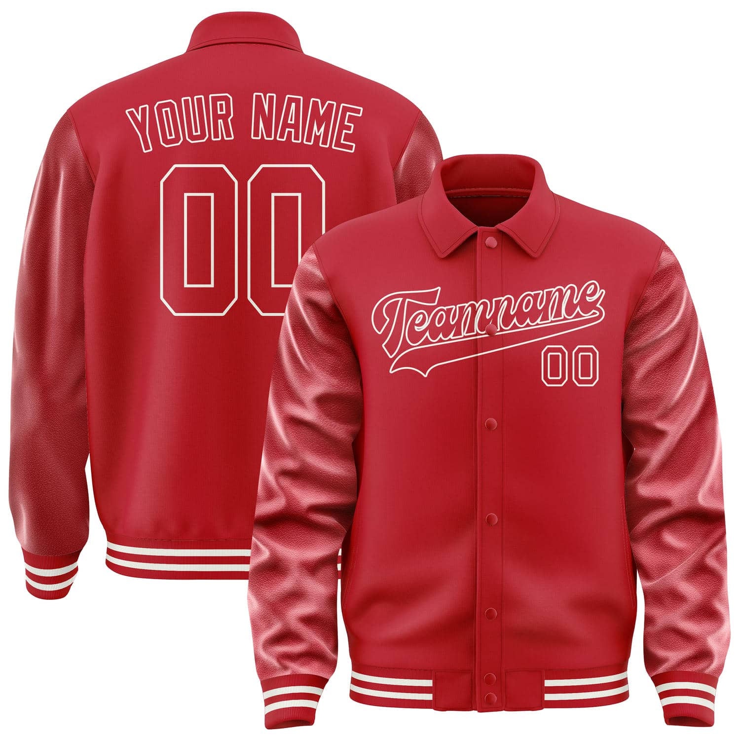 Custom Red Red Jacket