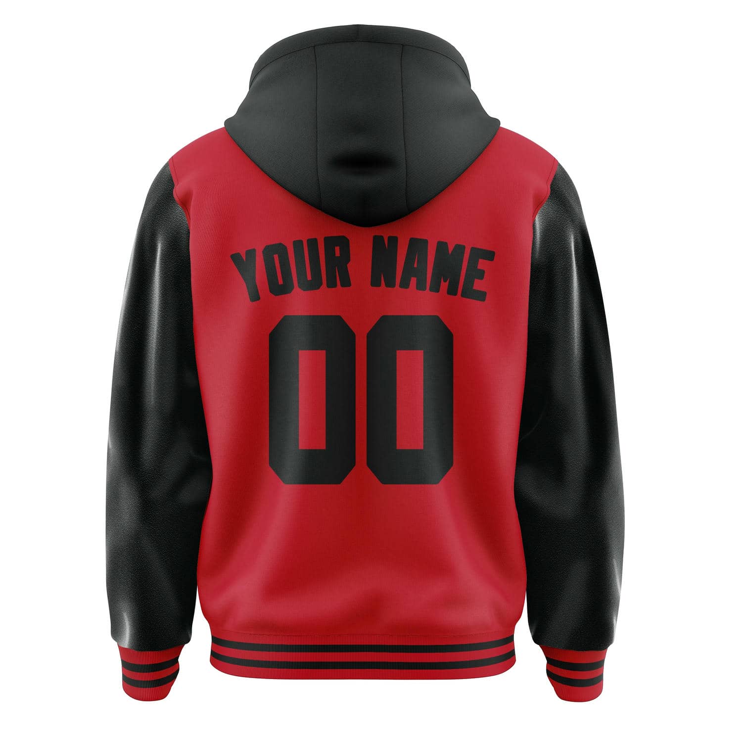 Custom Red Black Jacket