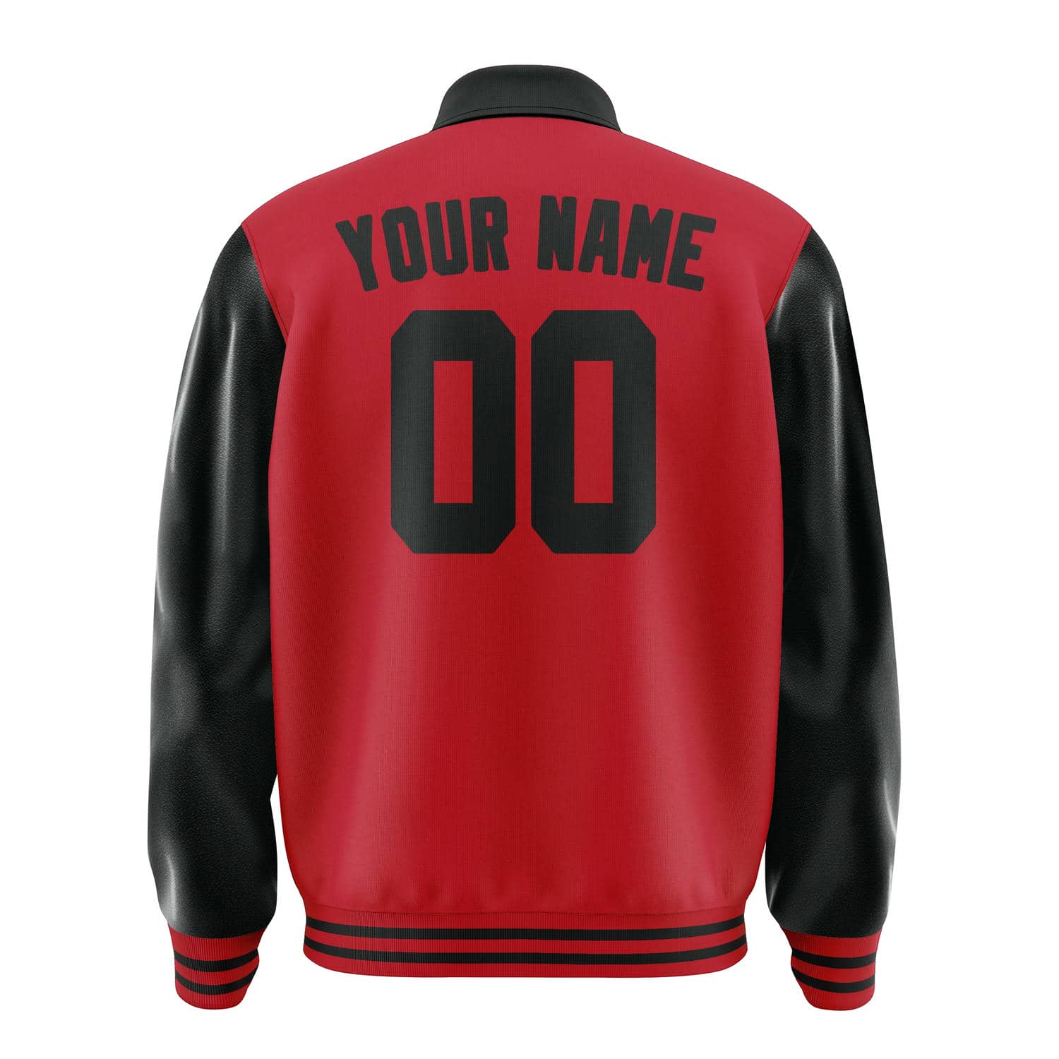 Custom Red Black Jacket