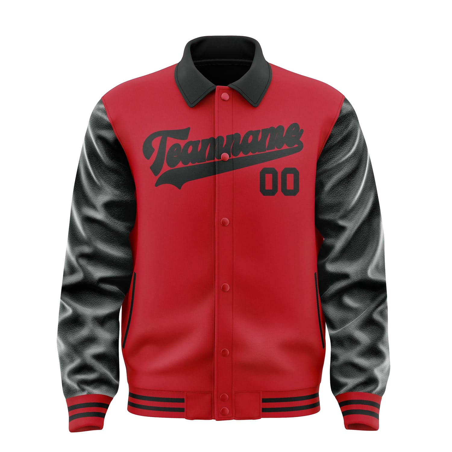 Custom Red Black Jacket