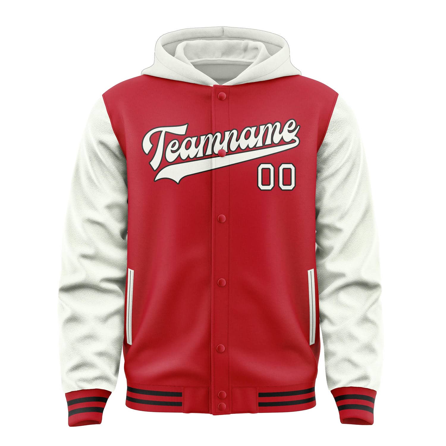 Custom Red White Jacket