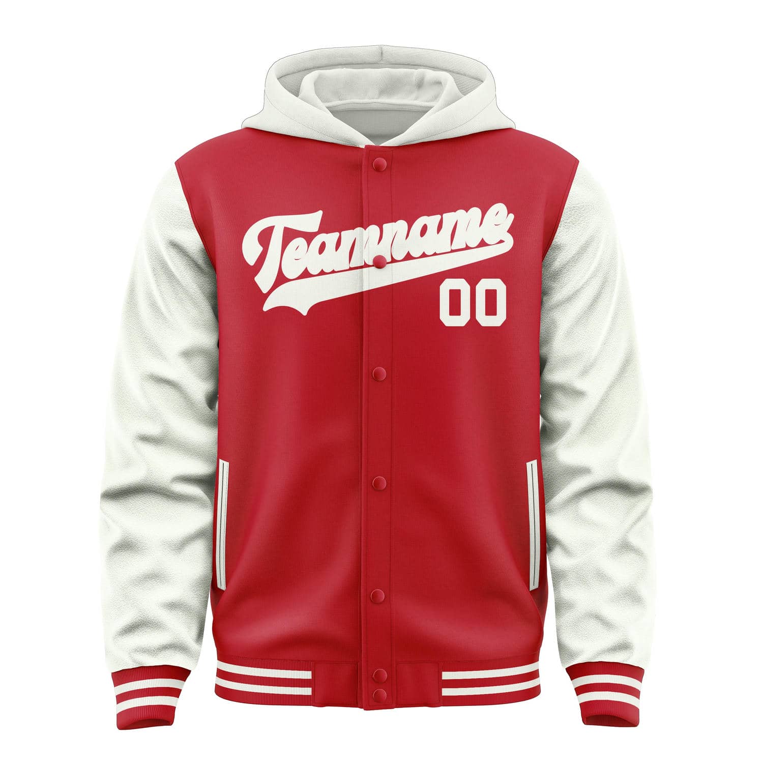 Custom Red White Jacket