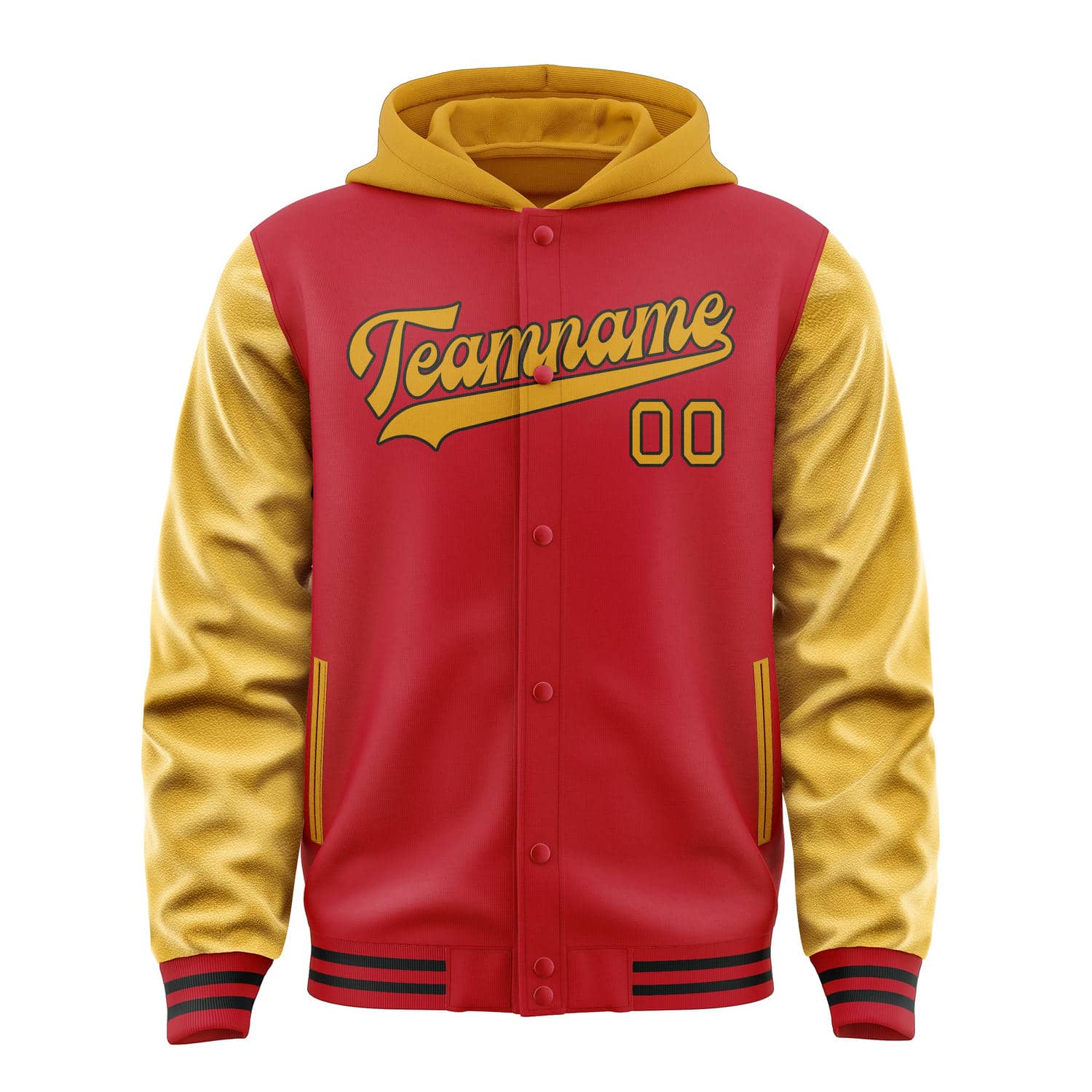 Custom Red Yellow Jacket