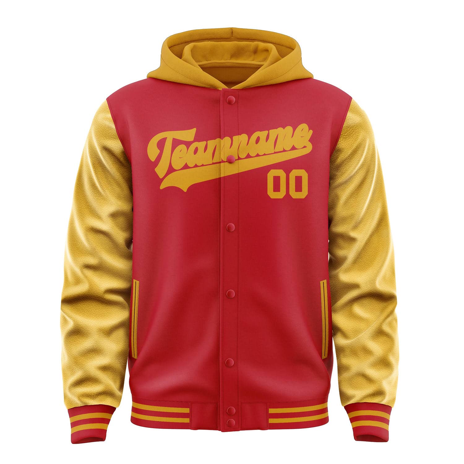 Custom Red Yellow Jacket