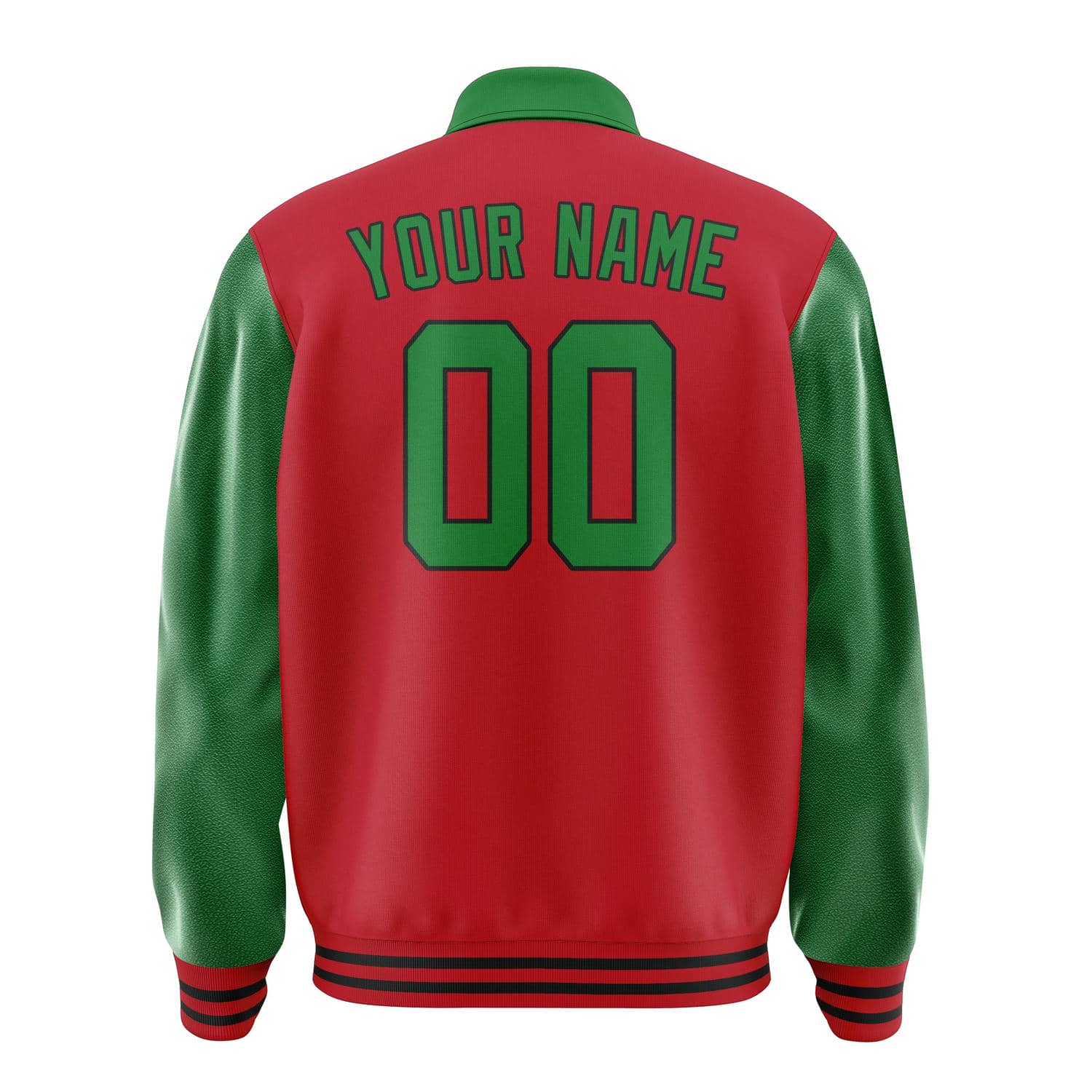 Custom Red Emerald Green Jacket