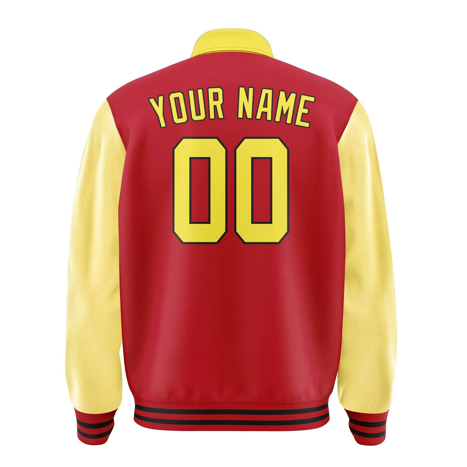 Custom Red Light Yellow Jacket