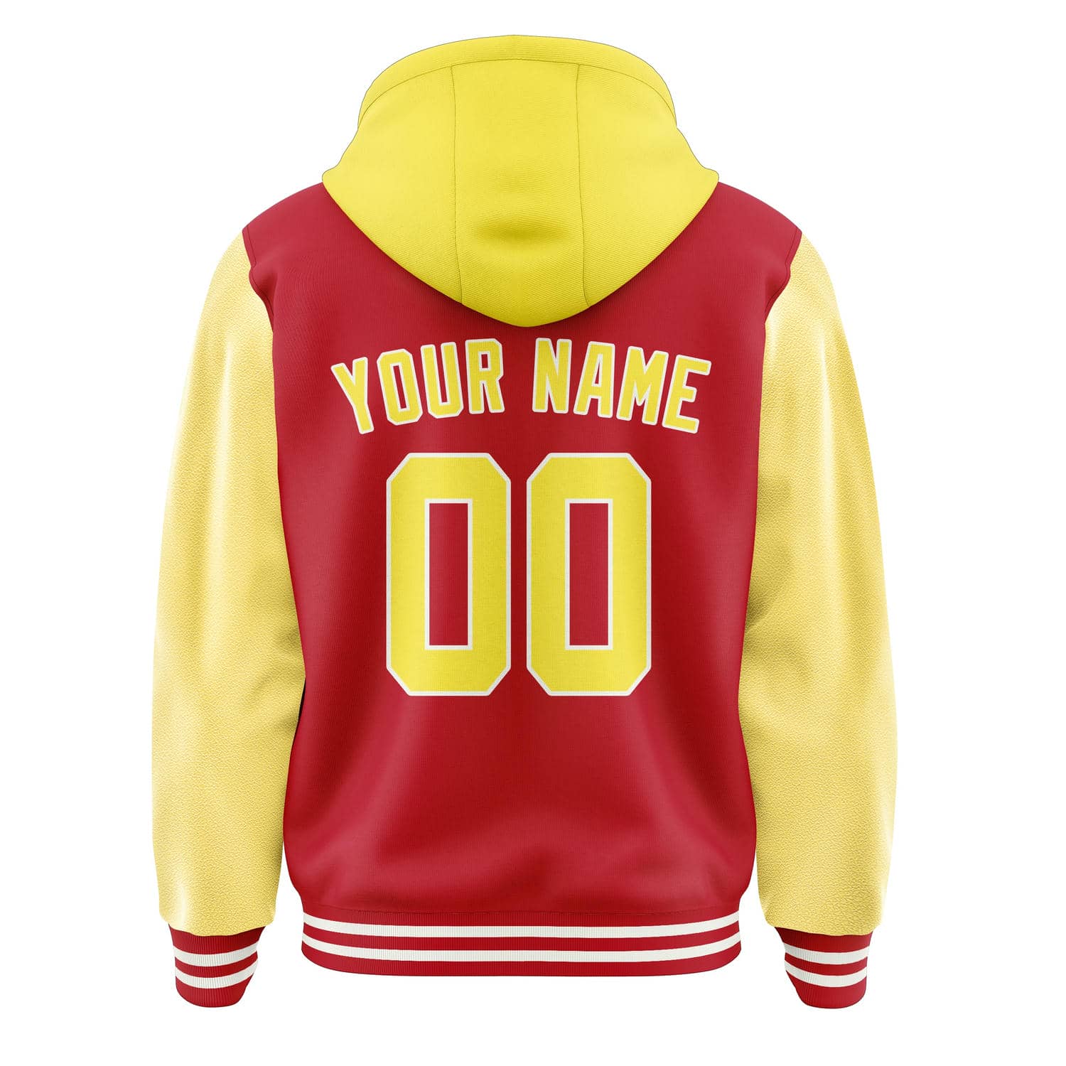 Custom Red Light Yellow Jacket