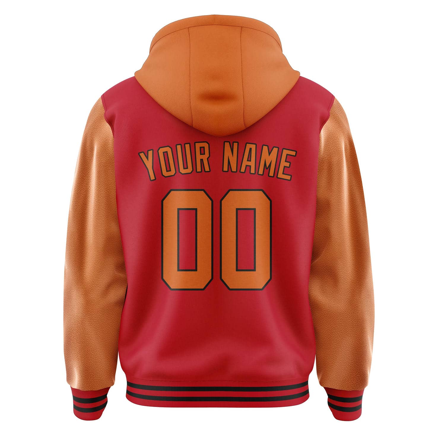 Custom Red Orange Jacket