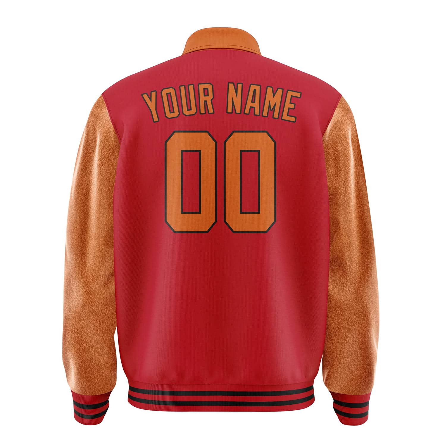 Custom Red Orange Jacket
