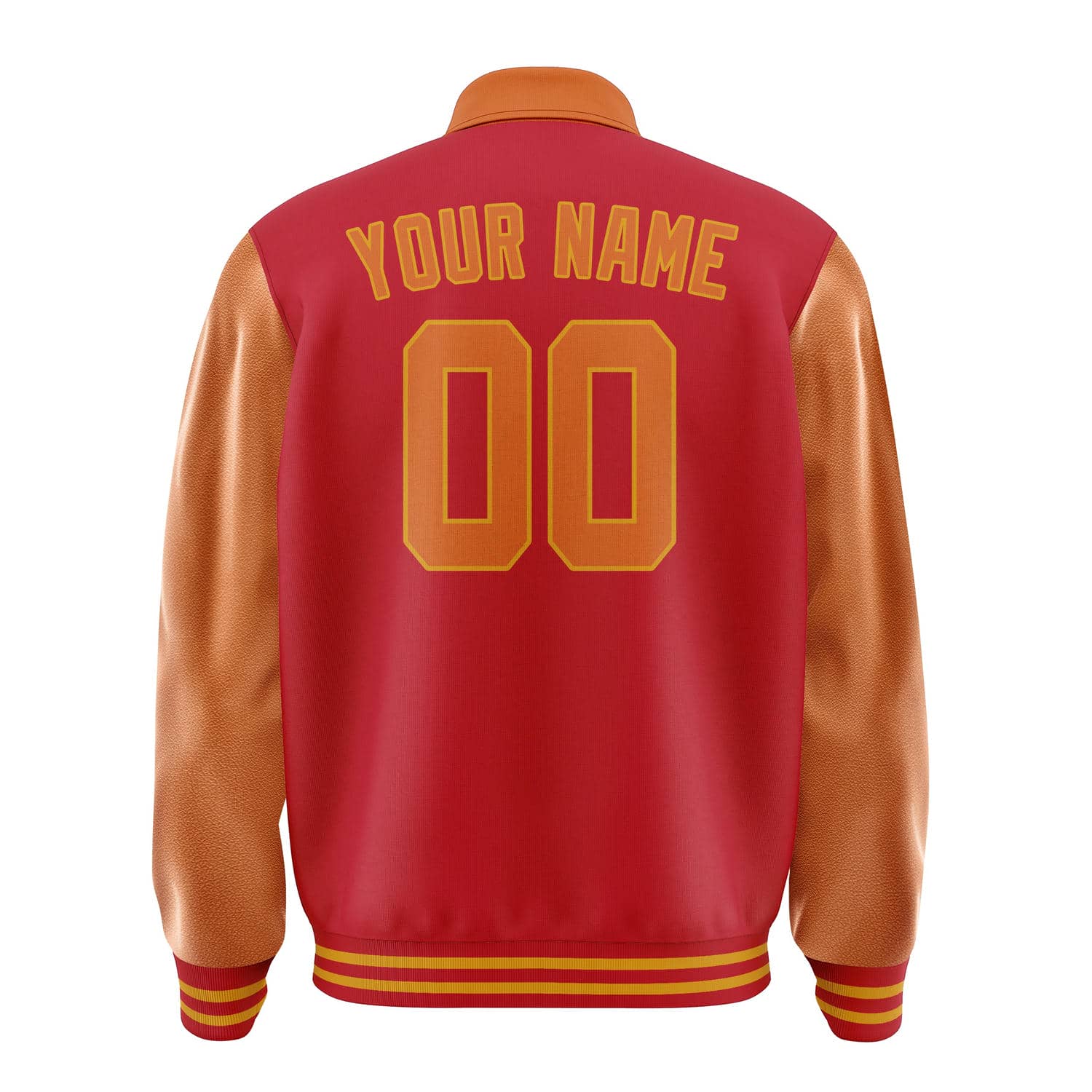 Custom Red Orange Jacket